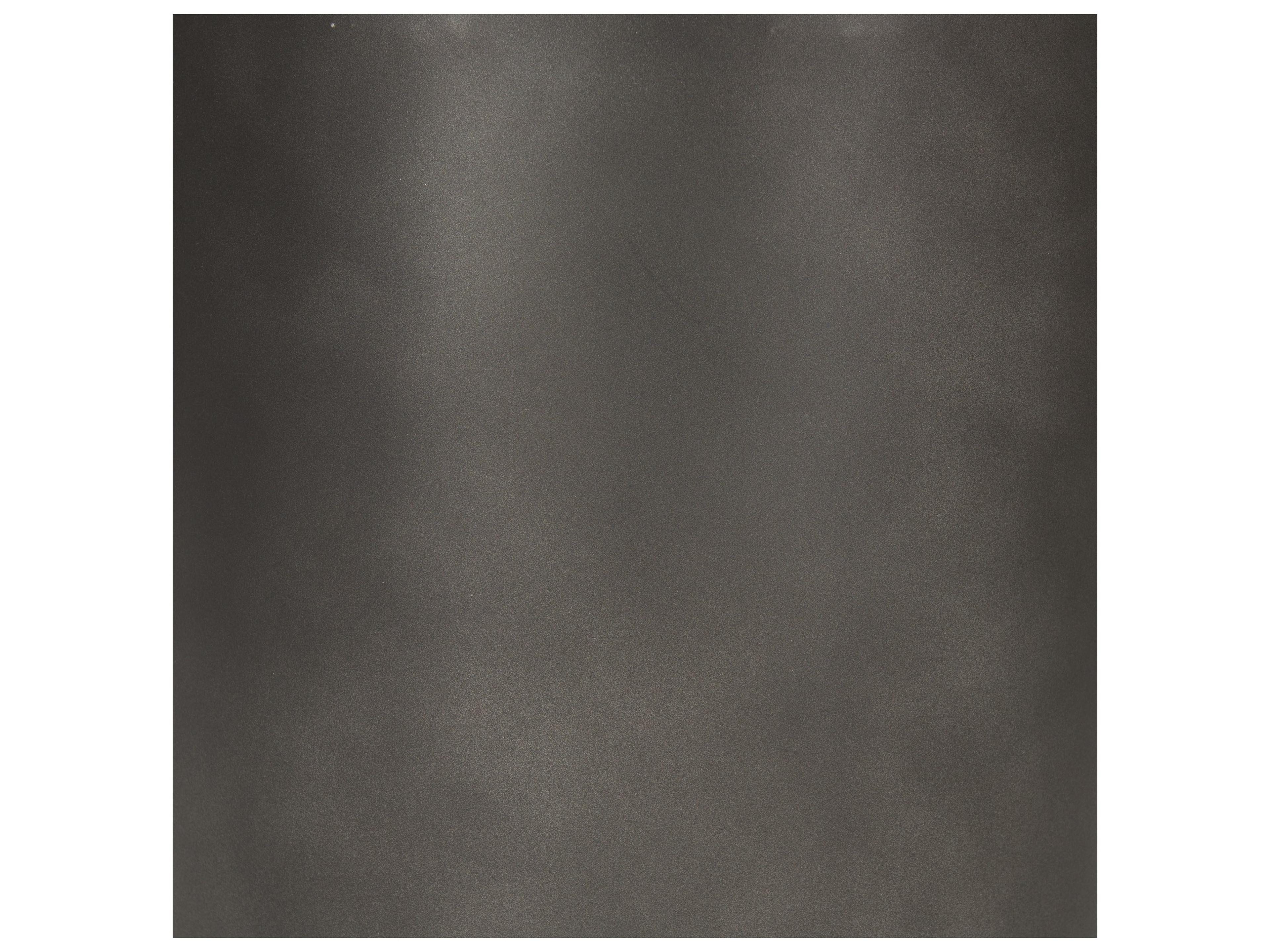 Mercana Eclipse Gunmetal Gray Drum Base w/ Brown Wood Top Nested Coffee Table