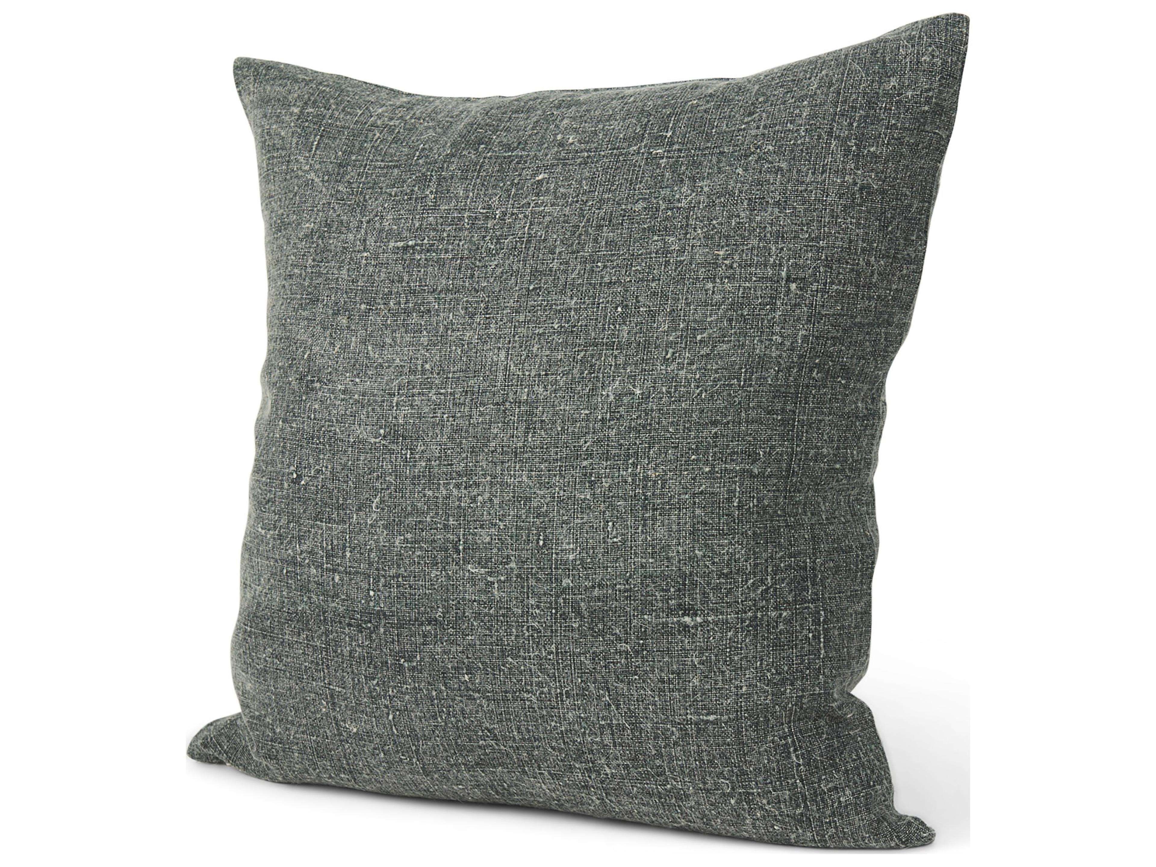 Jack Green Linen Square Decorative Pillow Cover