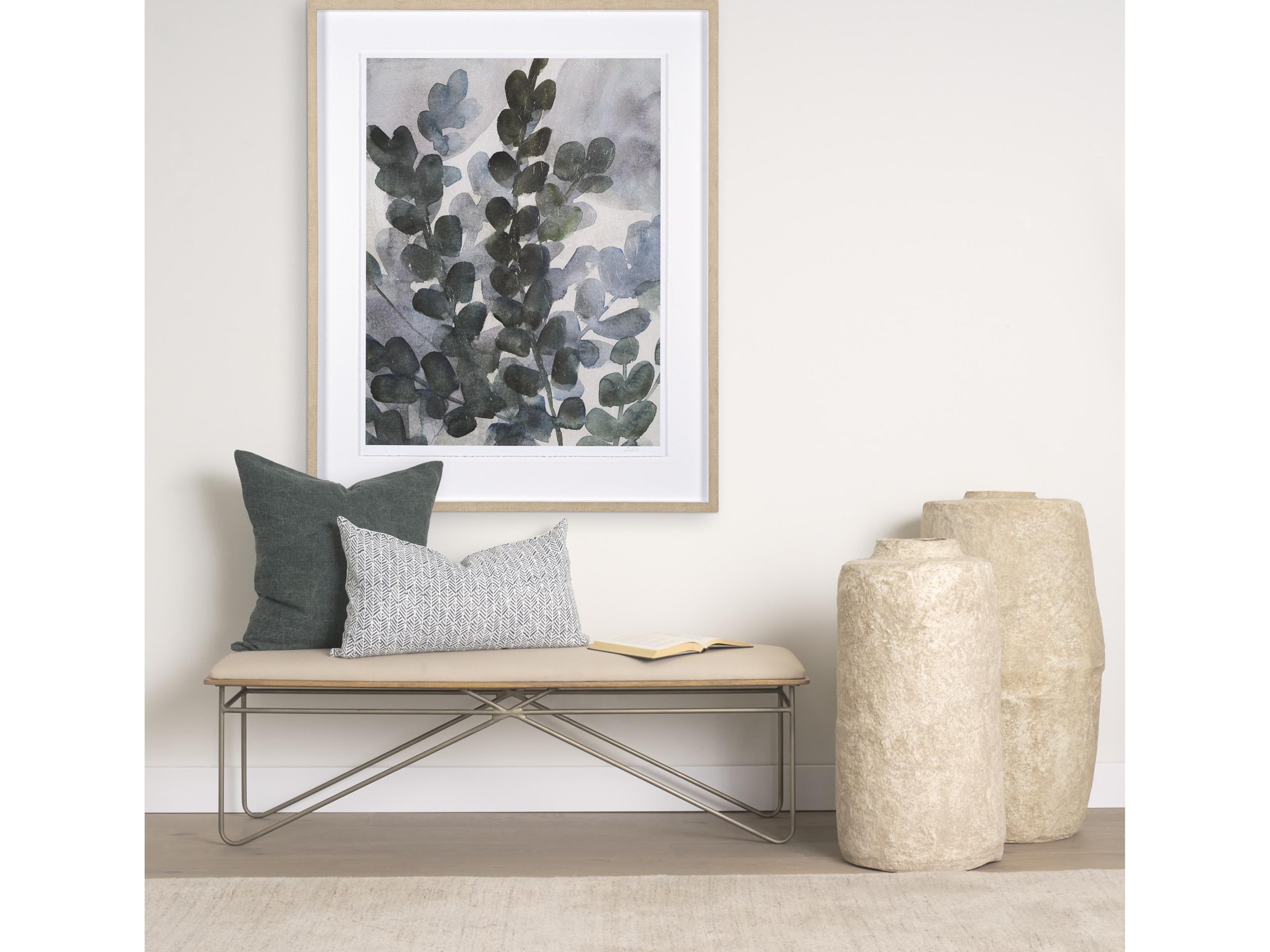 Mercana Jack Green Linen Square Decorative Pillow Cover