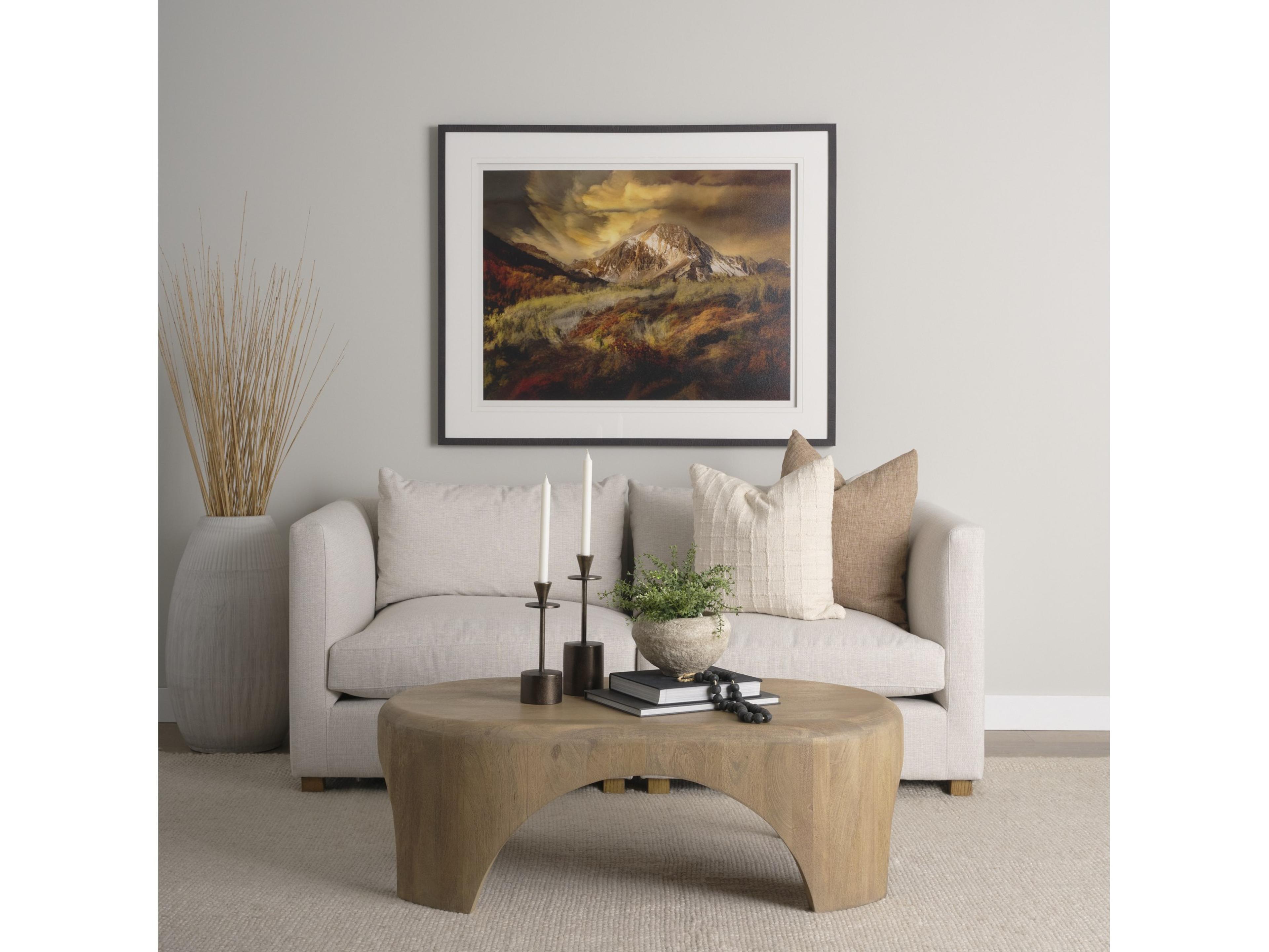 Mercana Jacklyn Brown Linen Square Decorative Pillow Cover