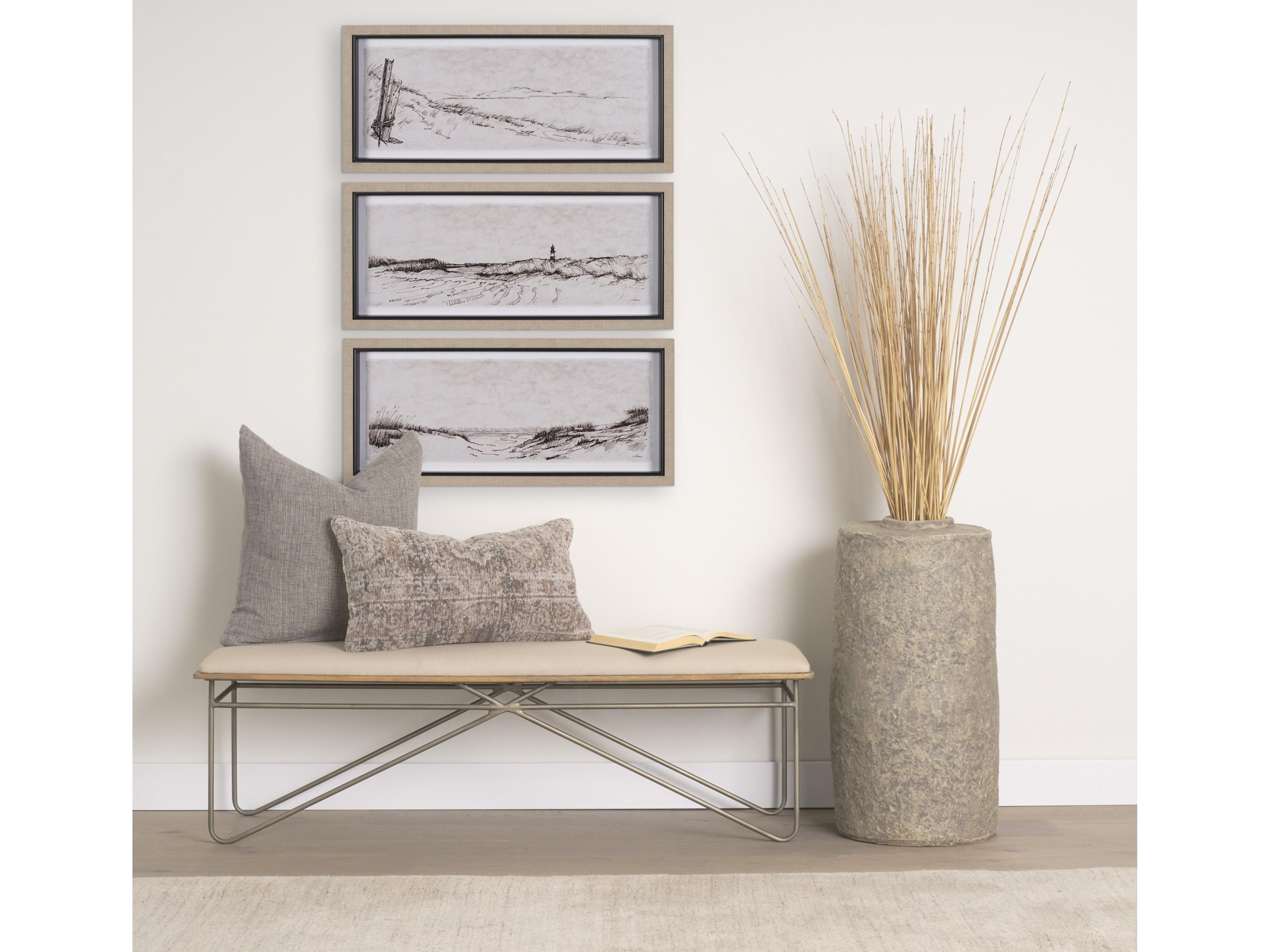 Mercana Jacklyn Grey Linen Square Decorative Pillow Cover