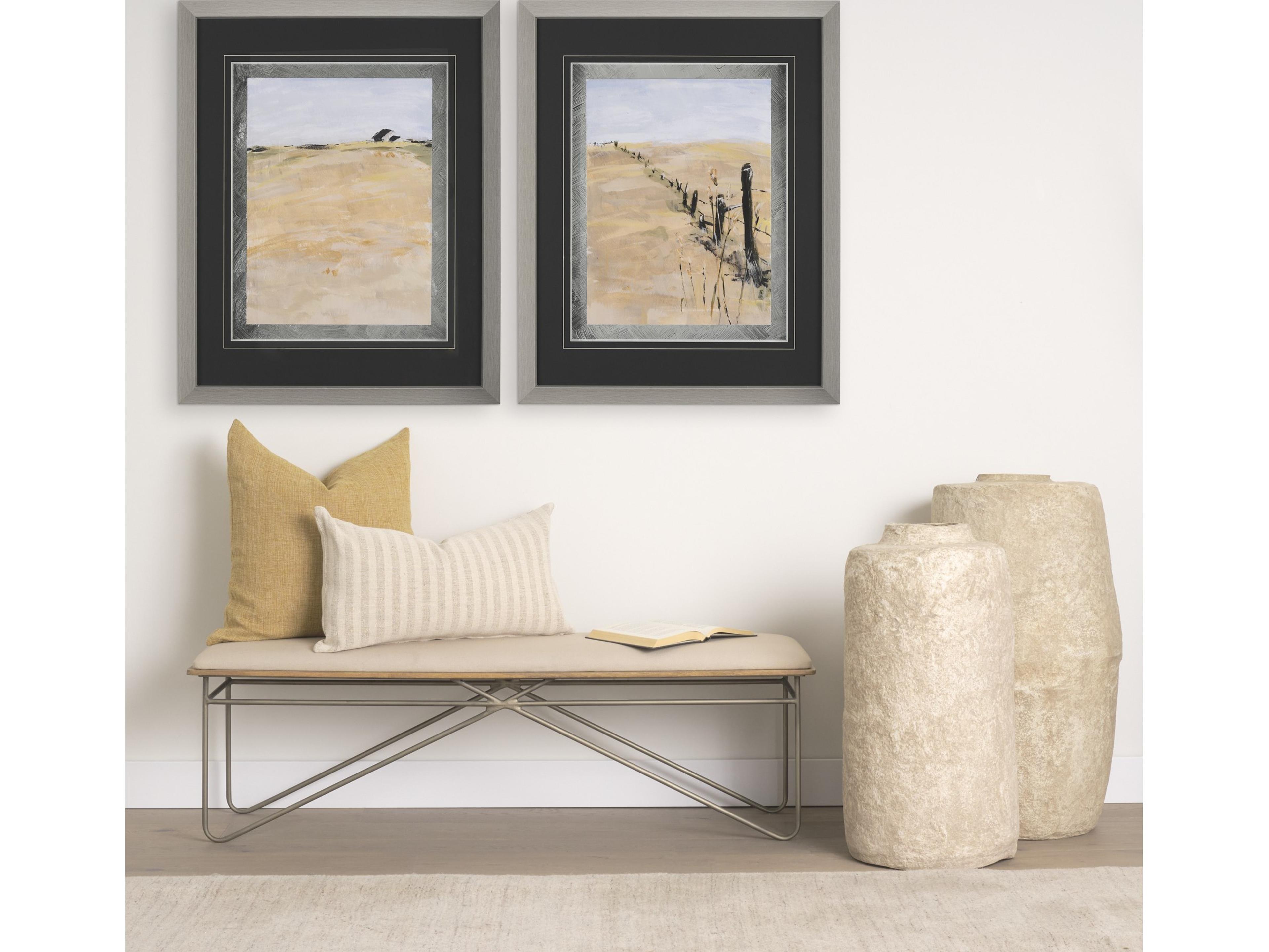 Mercana Jacklyn Mustard Linen Square Decorative Pillow Cover