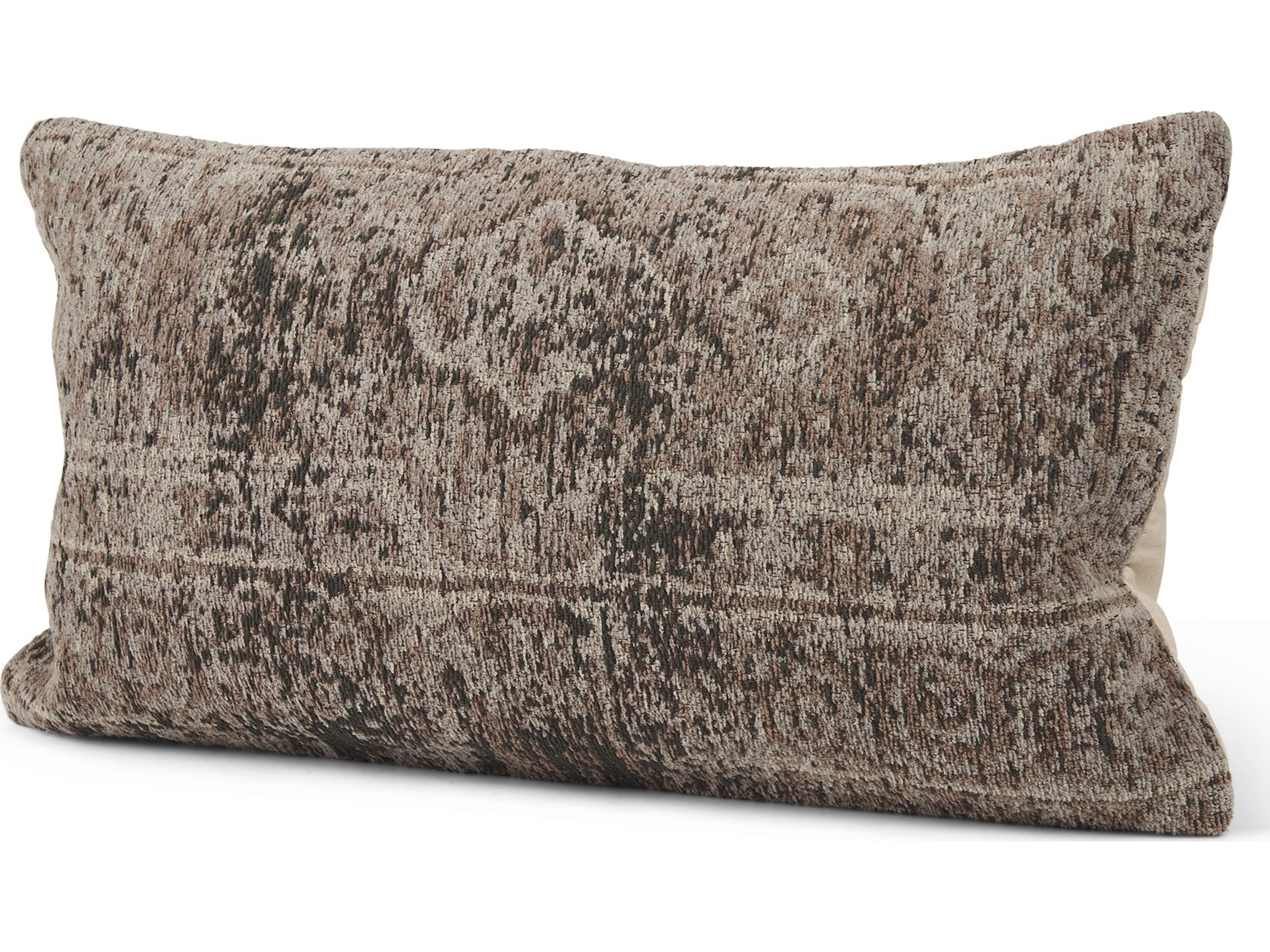 Khloe Taupe Lumbar Pillow Cover