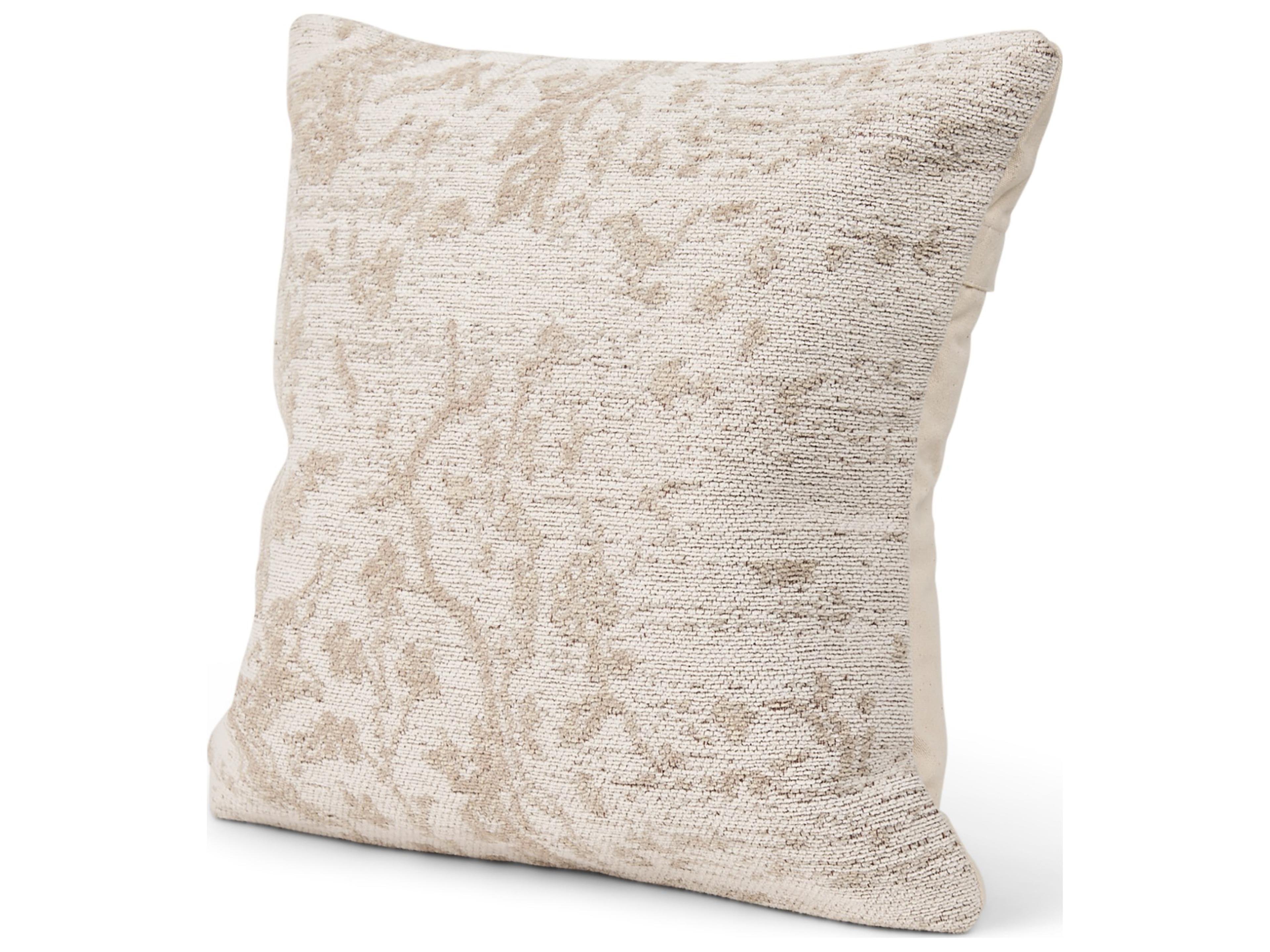 Khloe Cream Square Pillow Cover