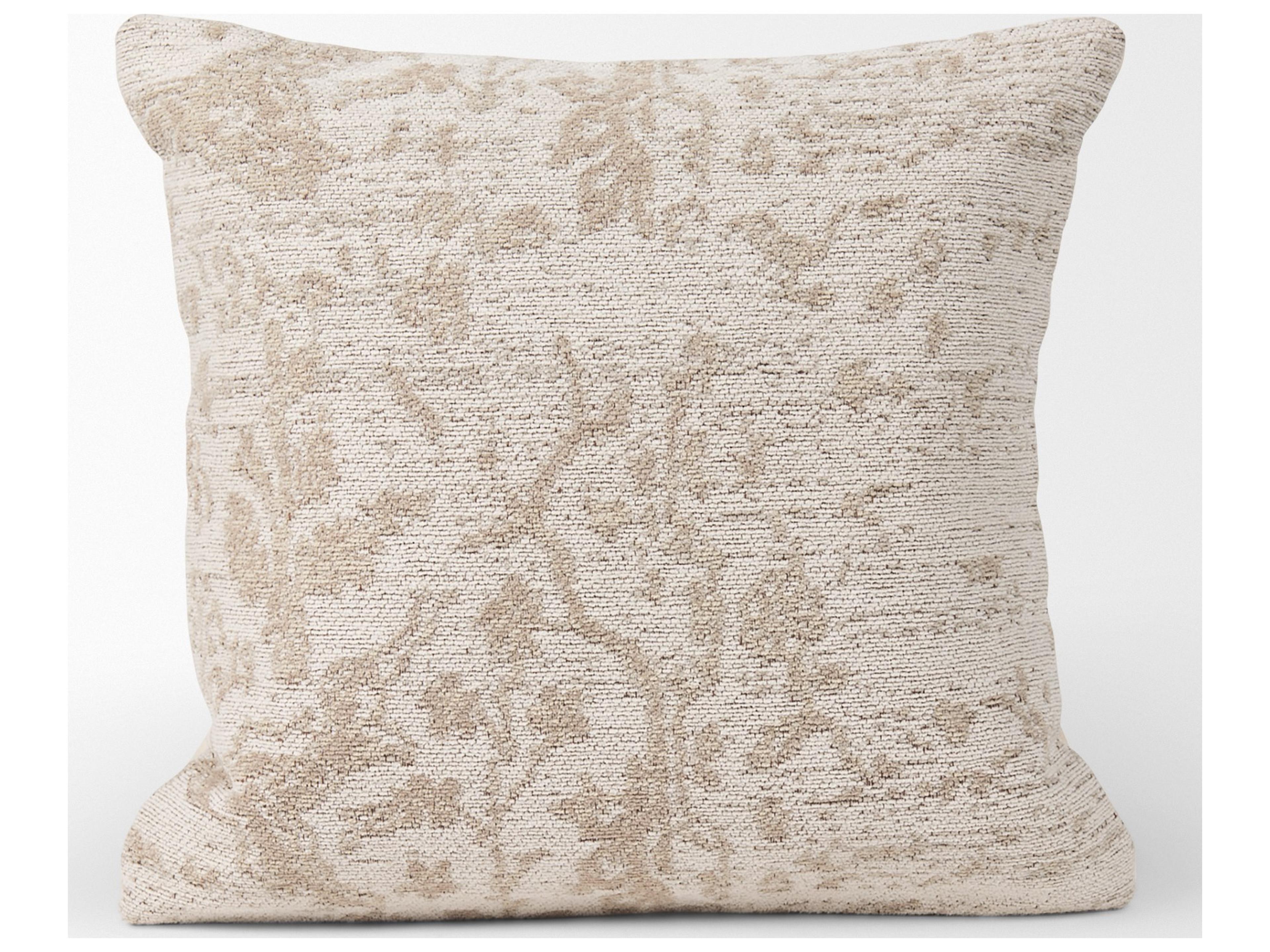 Mercana Khloe Cream Square Pillow Cover