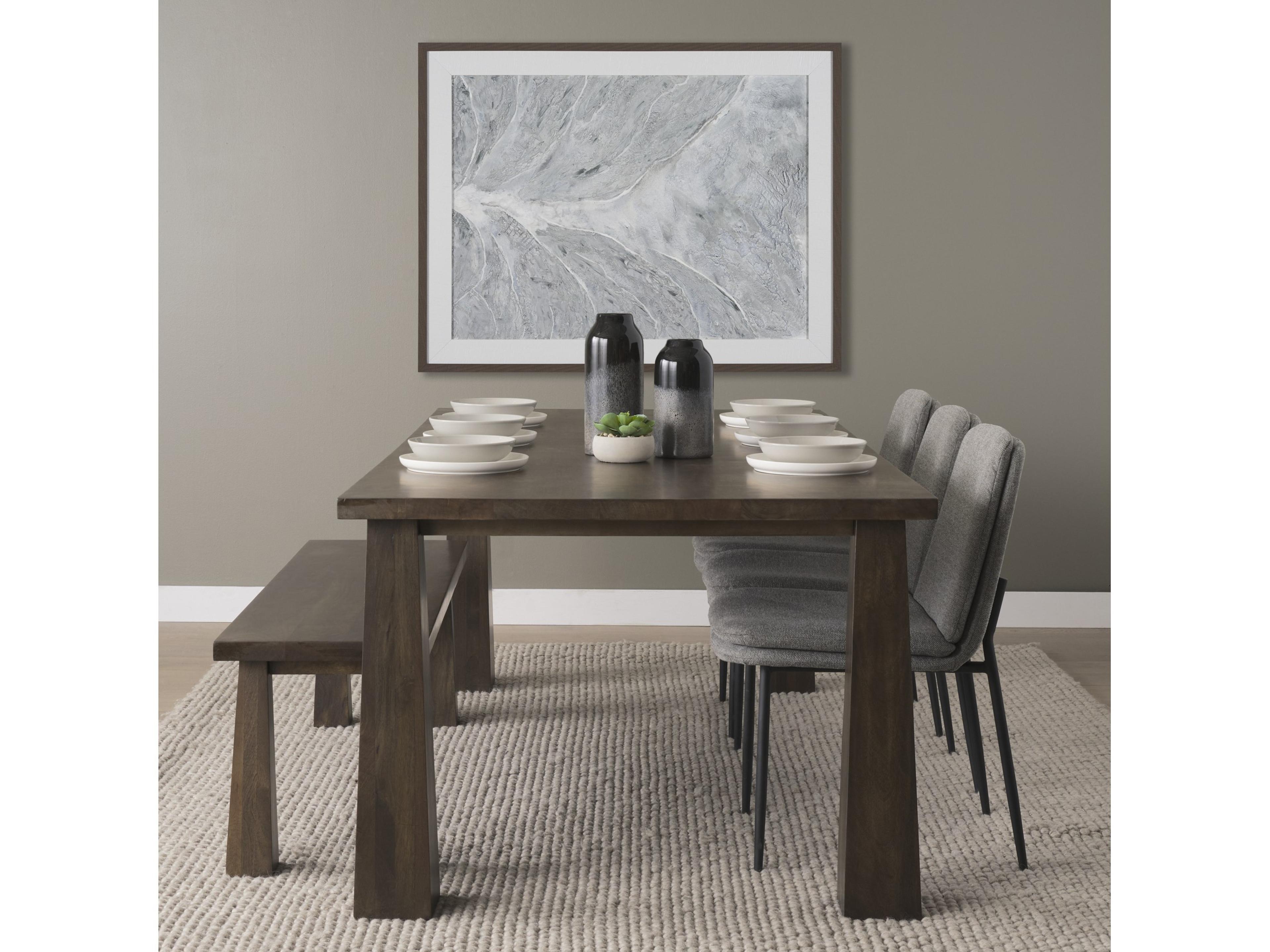 Mercana Emu Tall Black w/ Gray Vase