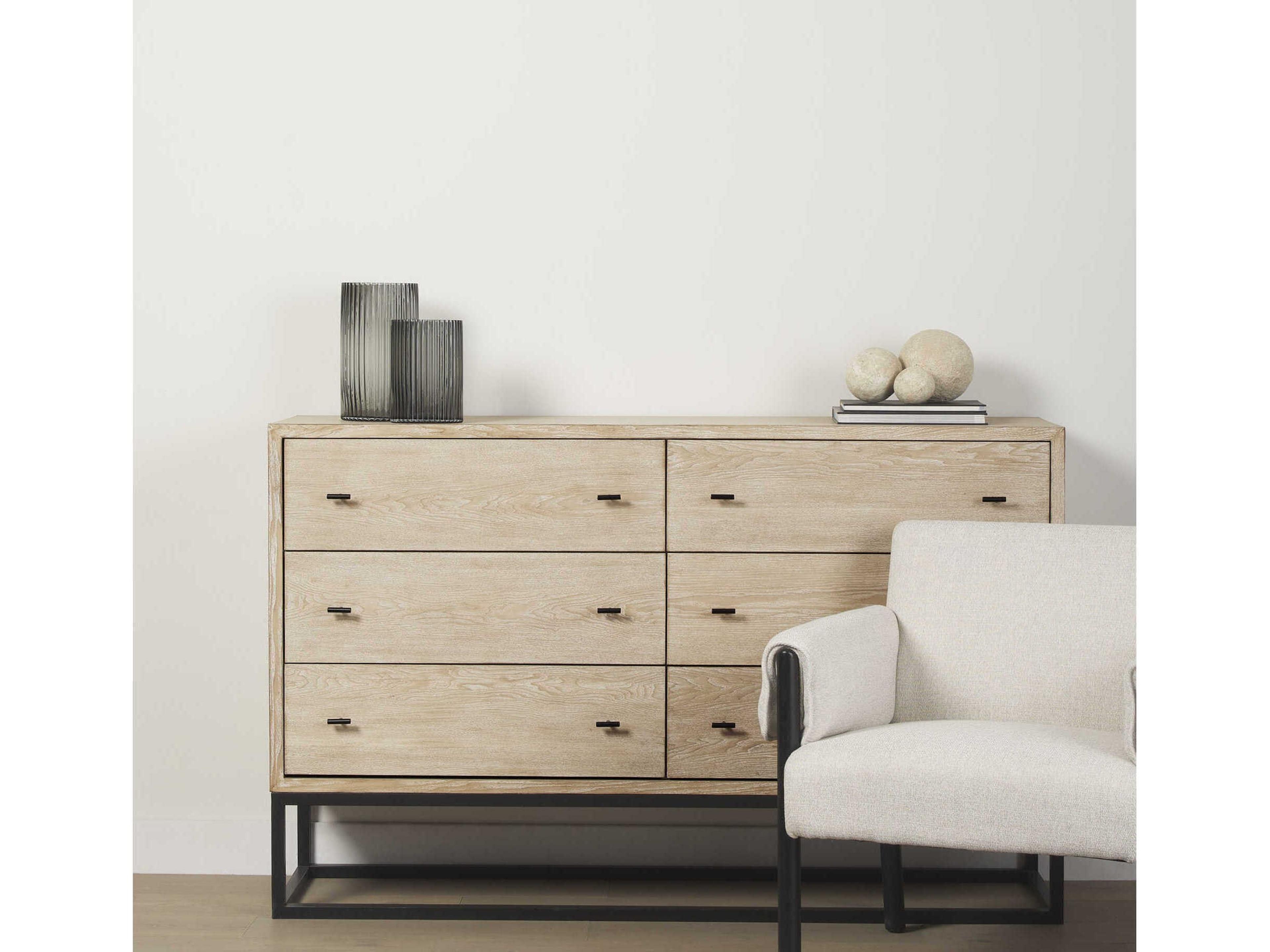 Mercana Dawn Tall Smokey Black Glass Vase