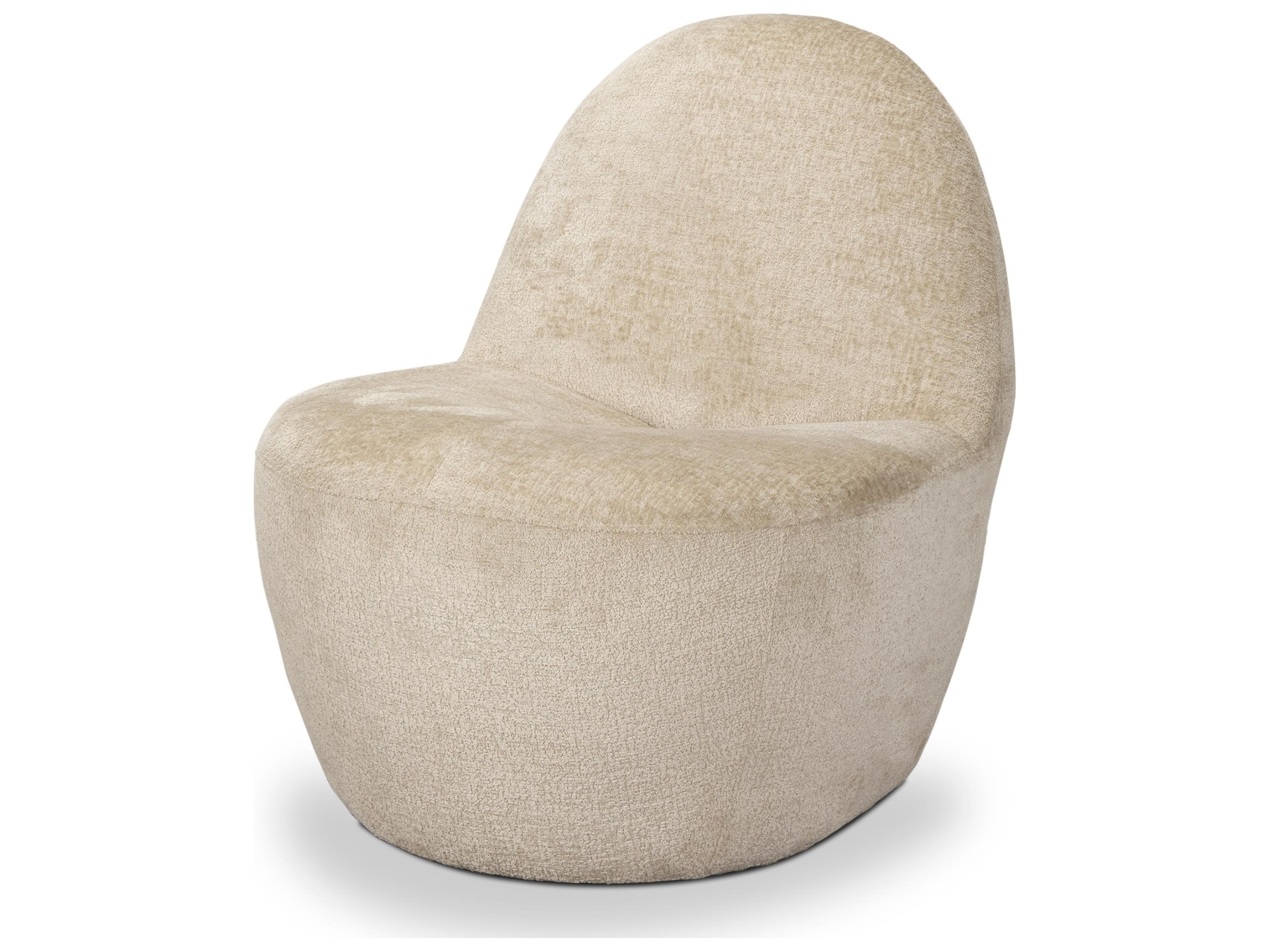 Beverly Beige Chenille Accent Chair