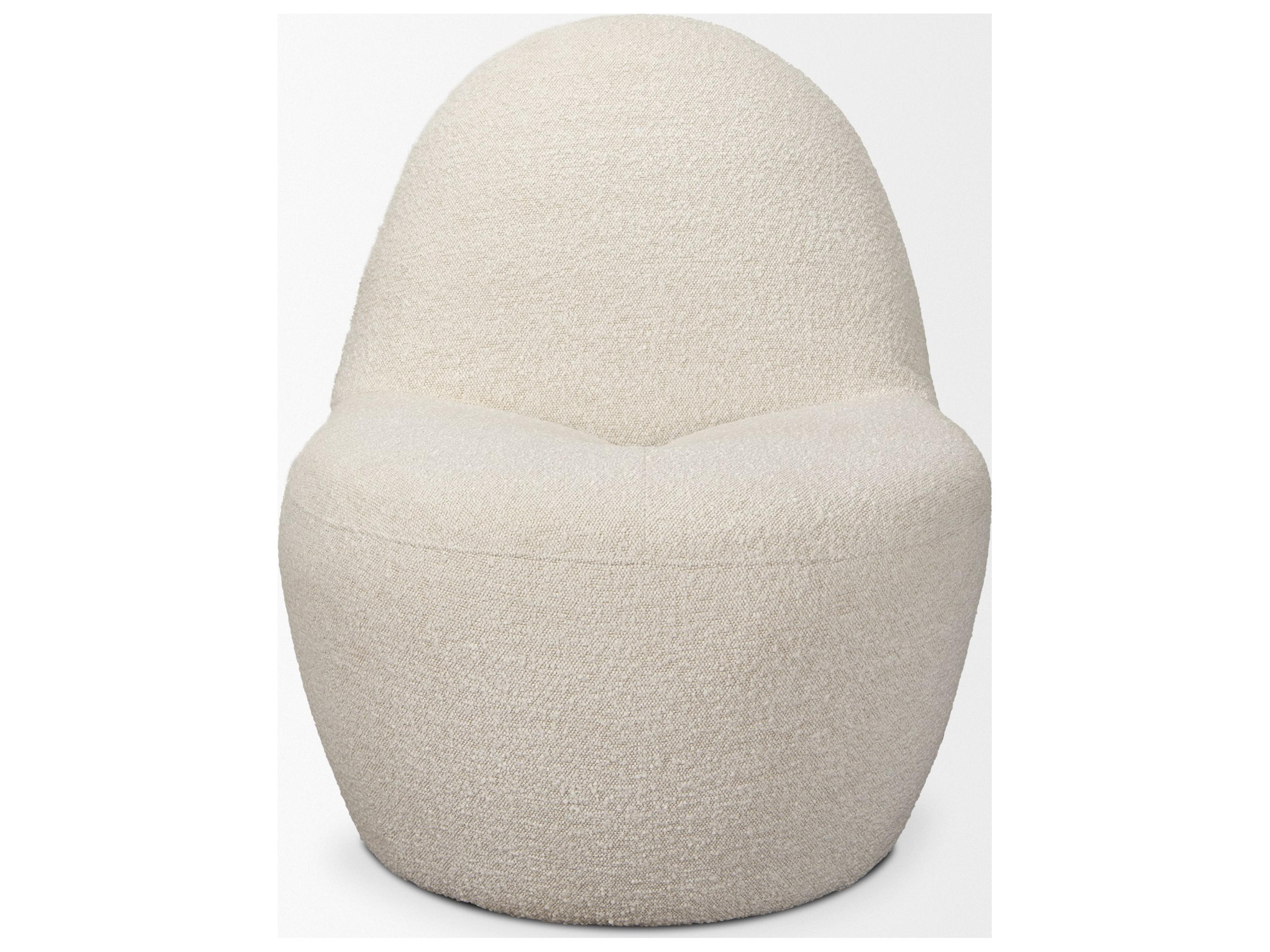 Mercana Beverly Cream Boucle Accent Chair