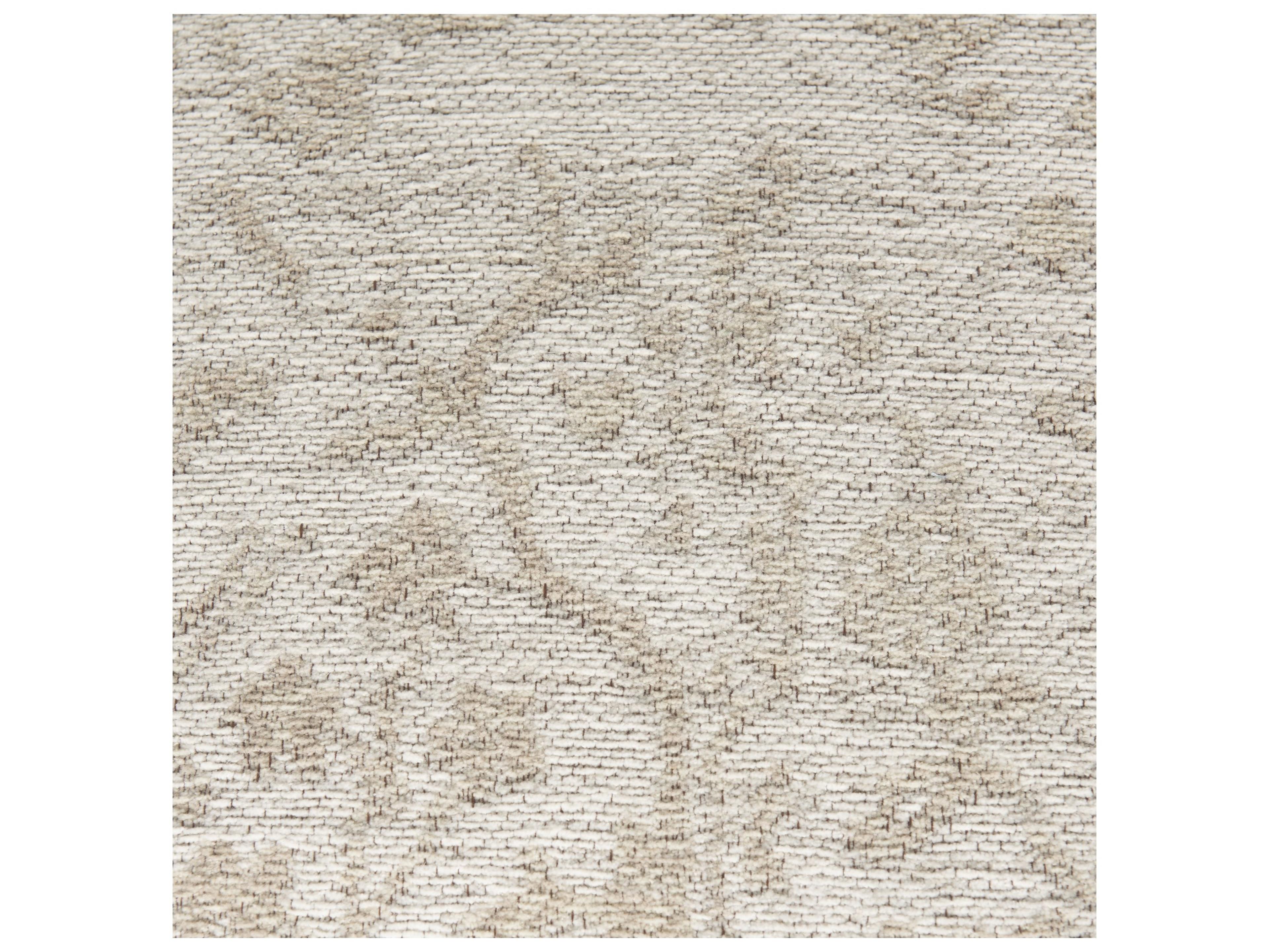 Mercana Khloe Small Cream Pouf