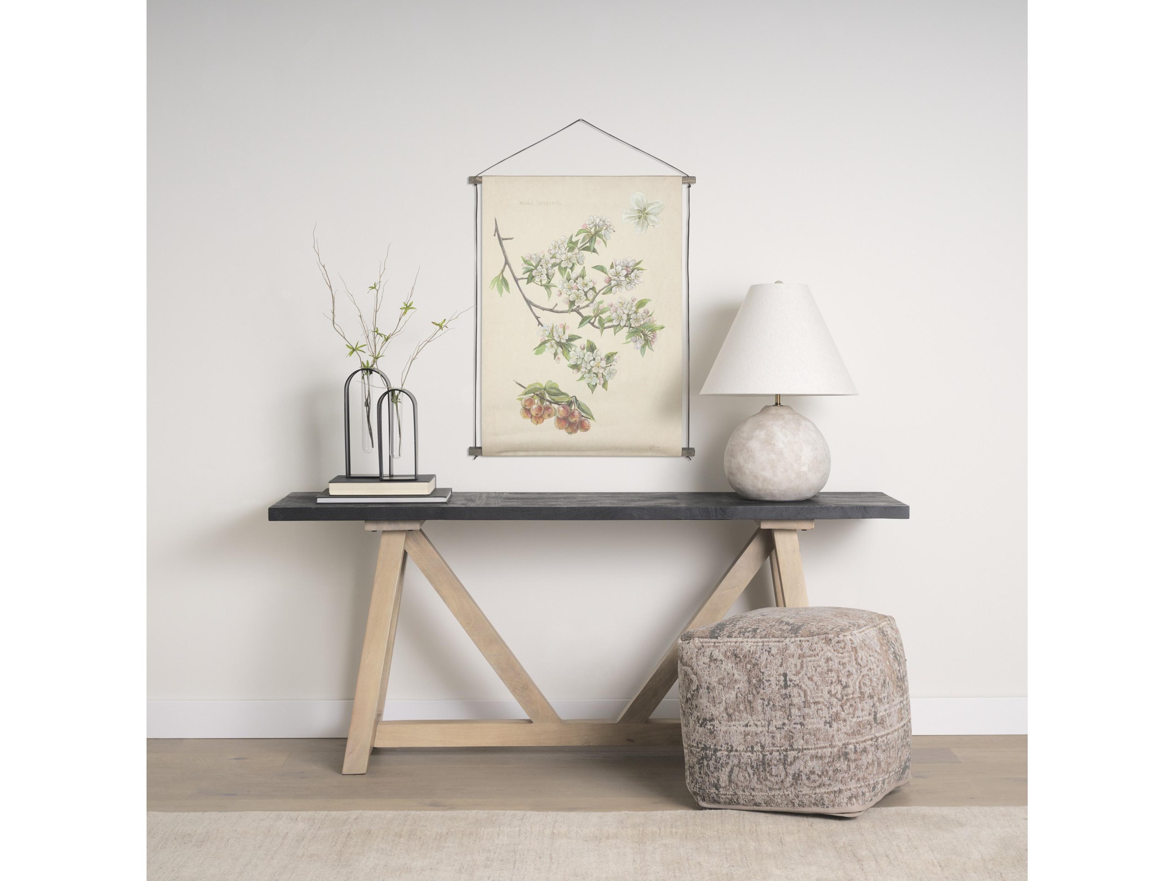 Mercana Khloe Small Taupe Pouf