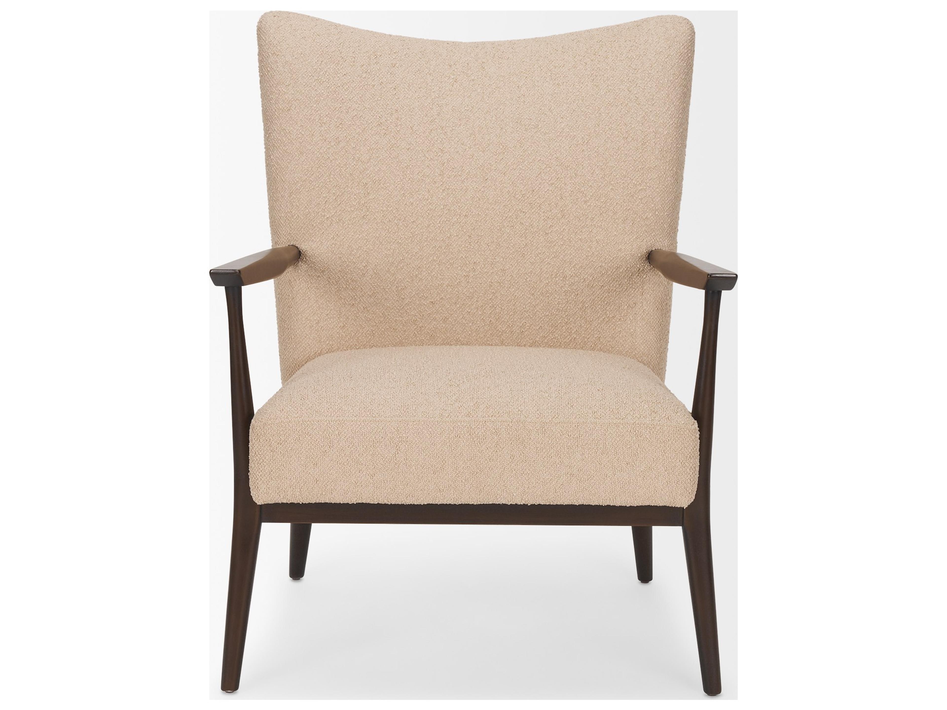 Mercana Argent Beige Boucle Accent Chair