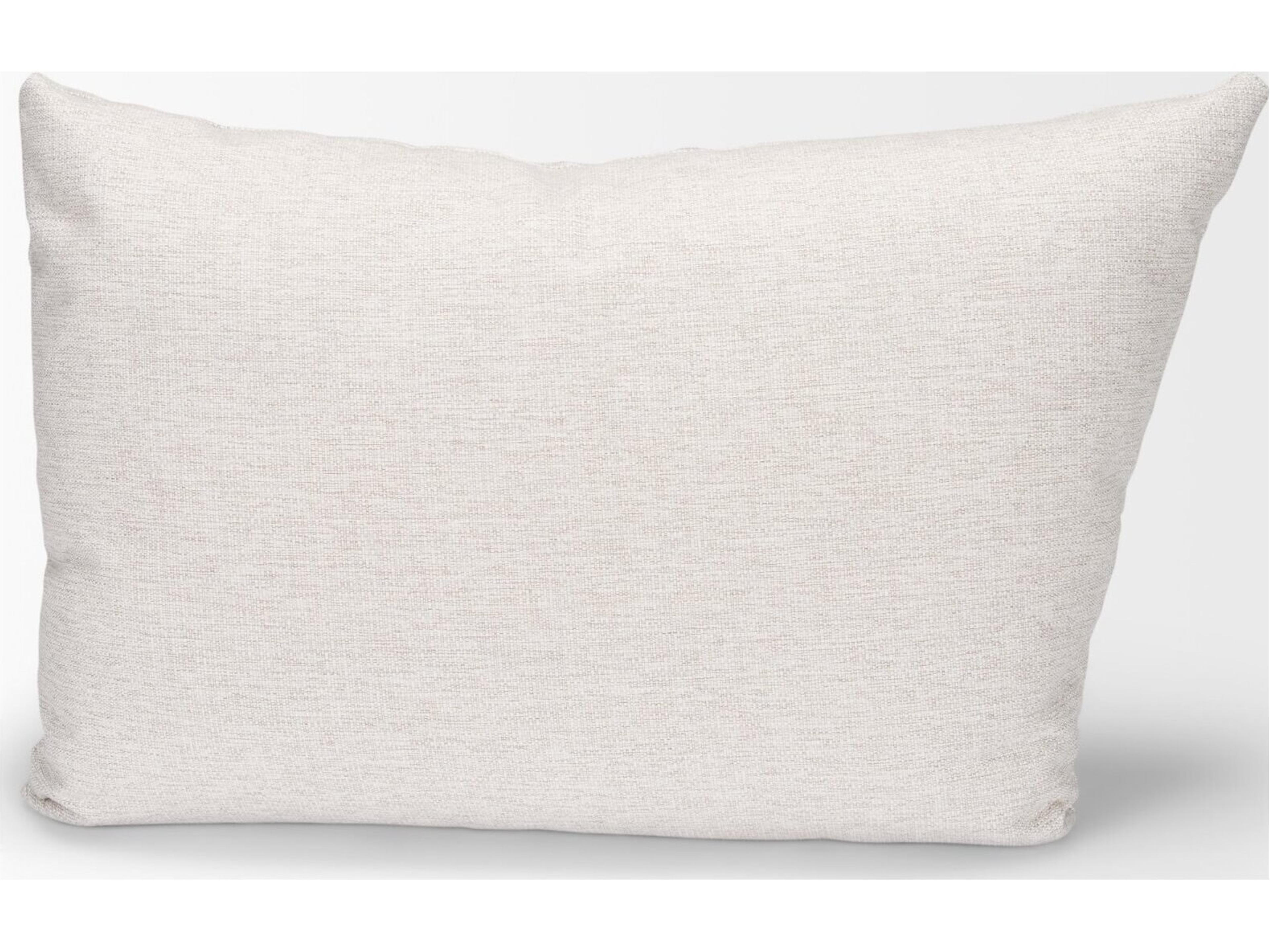 Mercana Halston Arm Pillow in Oatmeal Performance Fabric