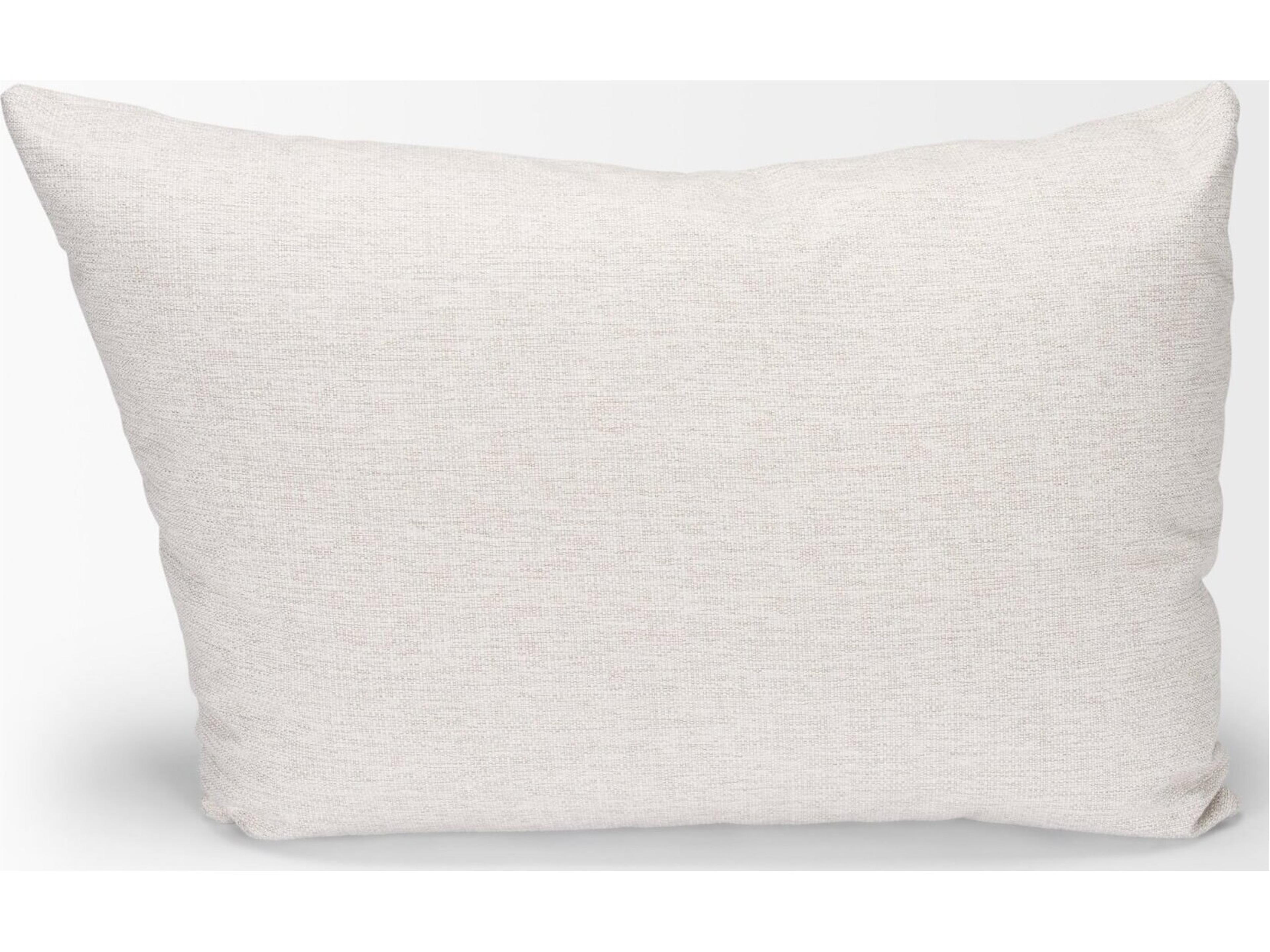Mercana Halston Arm Pillow in Oatmeal Performance Fabric
