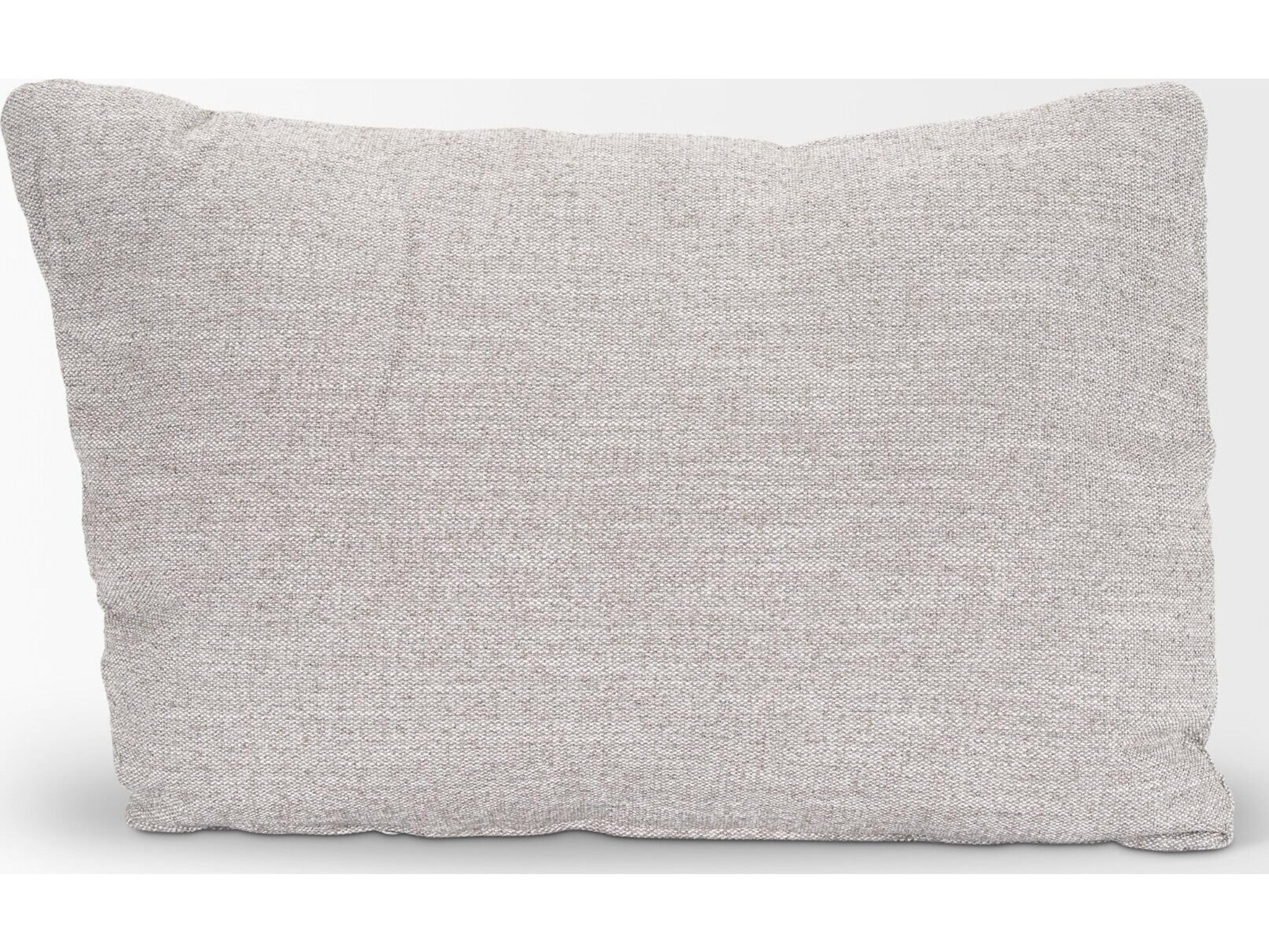 Mercana Halston Arm Pillow Light Gray Performance Fabric