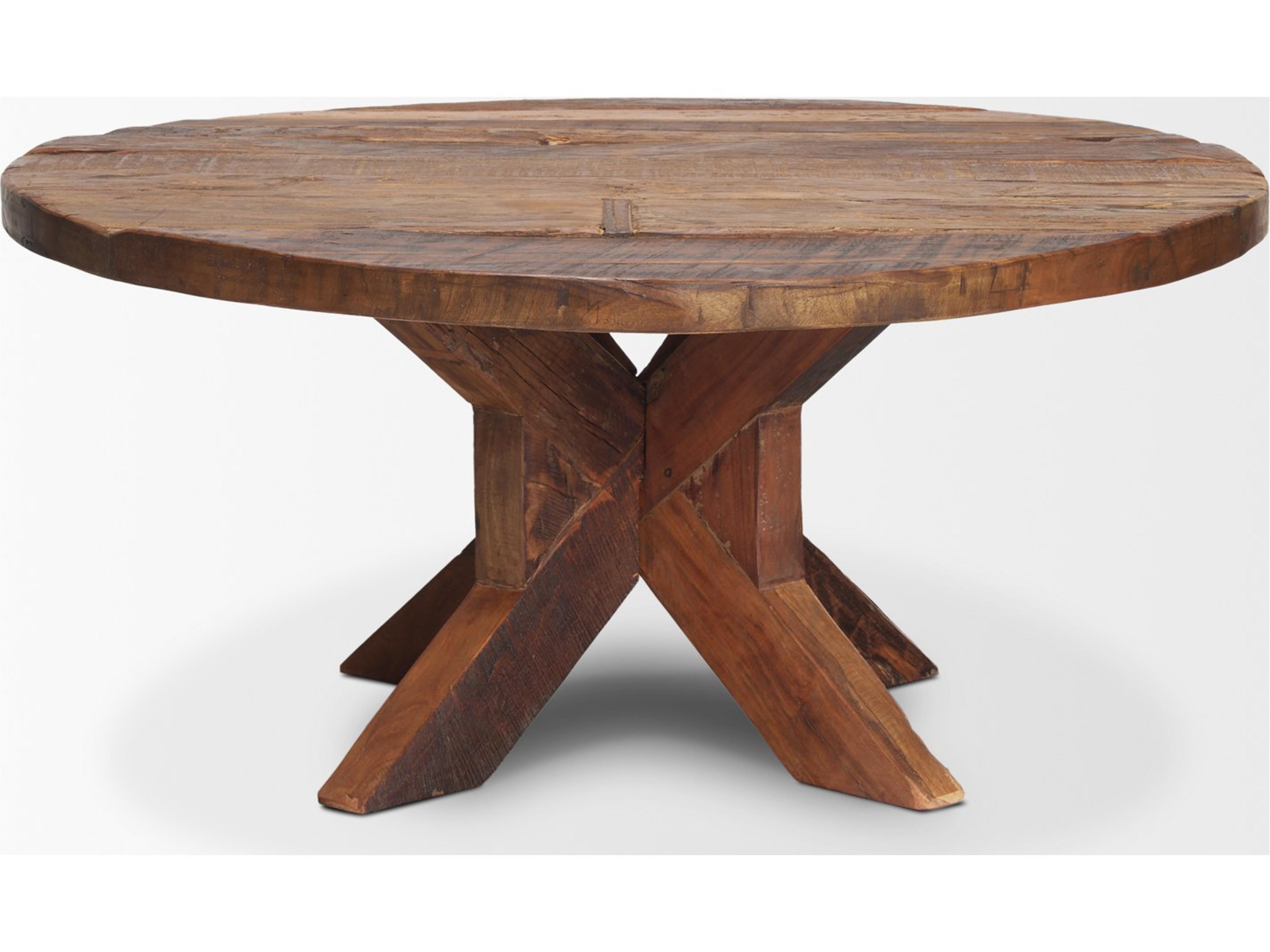 Mercana Heidi Reclaimed Brown Wooden Coffee Table
