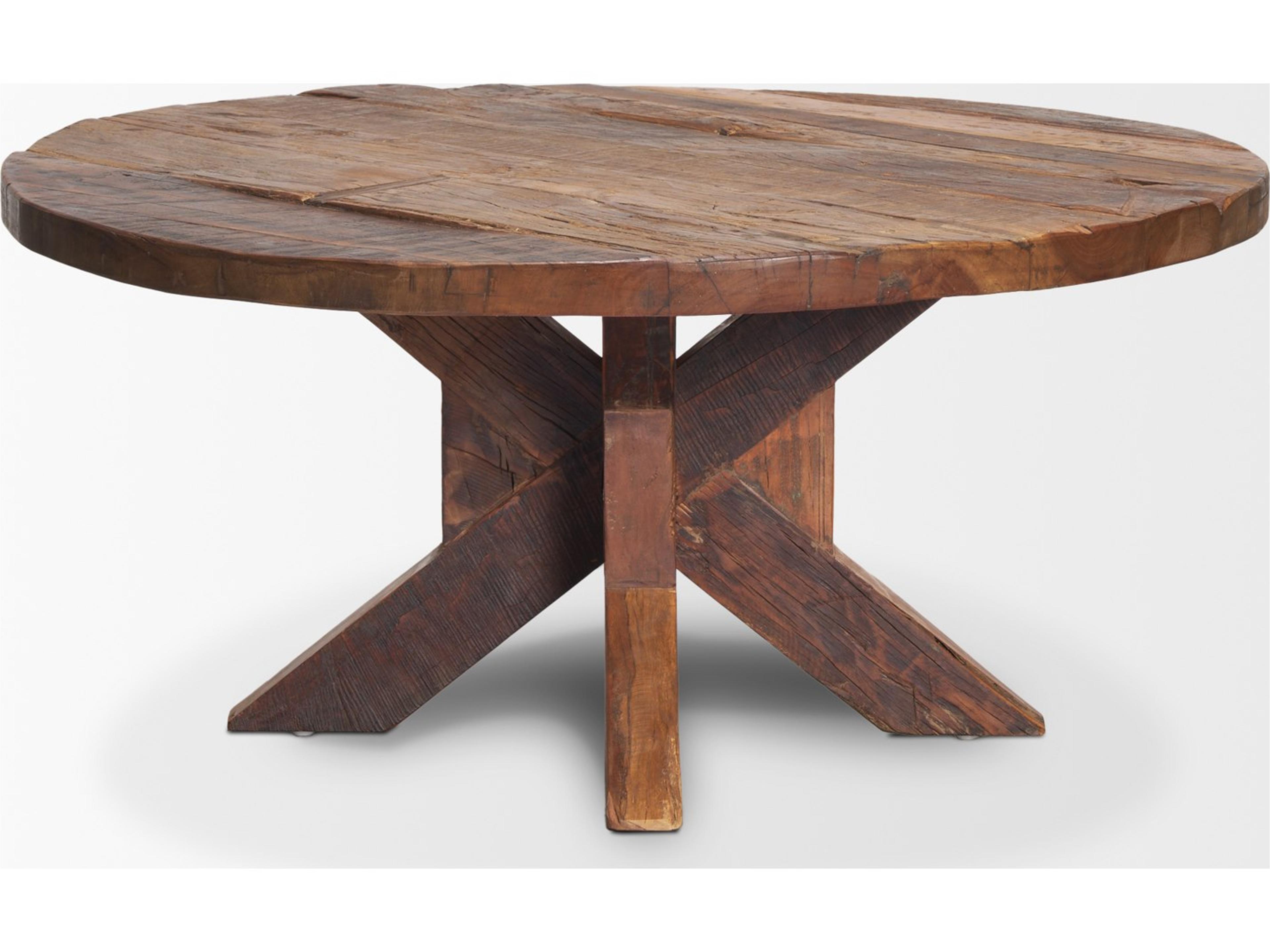Mercana Heidi Reclaimed Brown Wooden Coffee Table