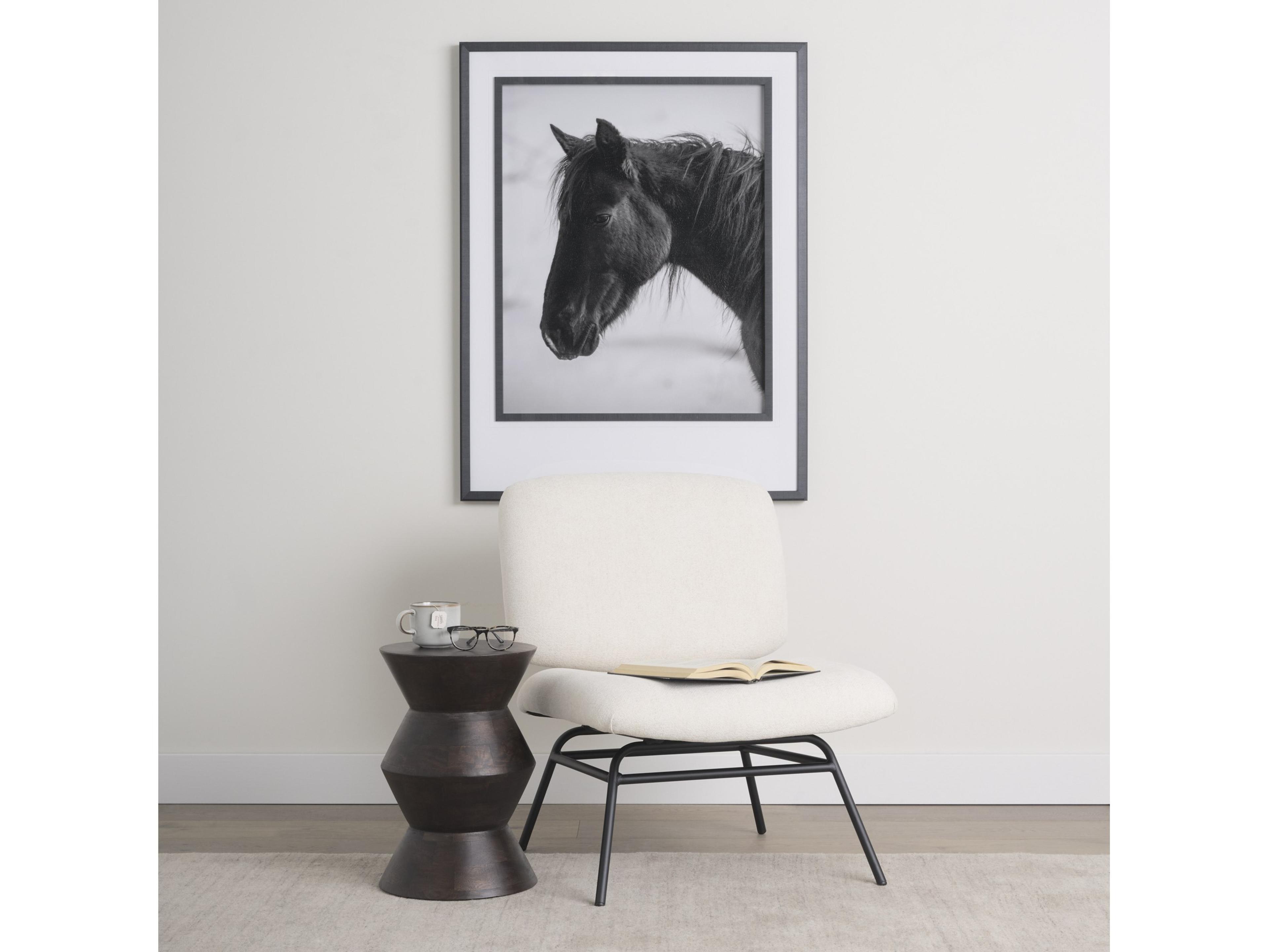 Mercana Odessa Dark Brown Wood Accent Table