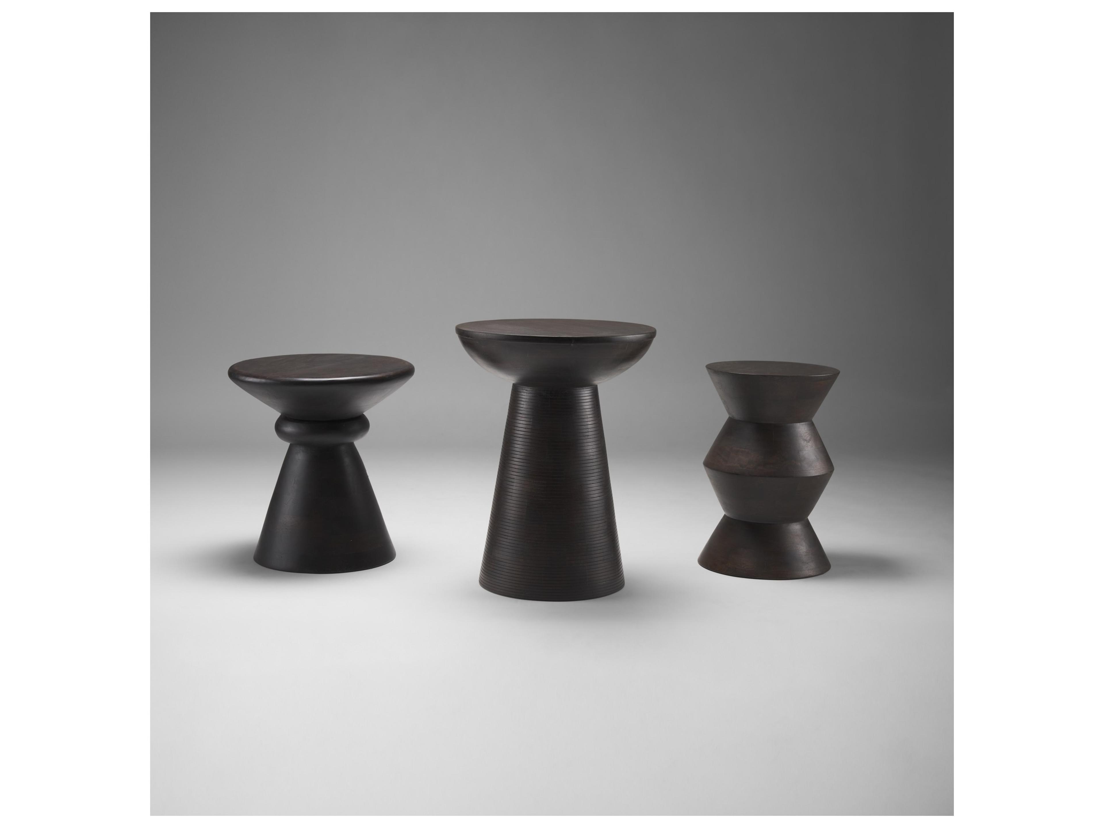 Mercana Odessa Dark Brown Wood Accent Table