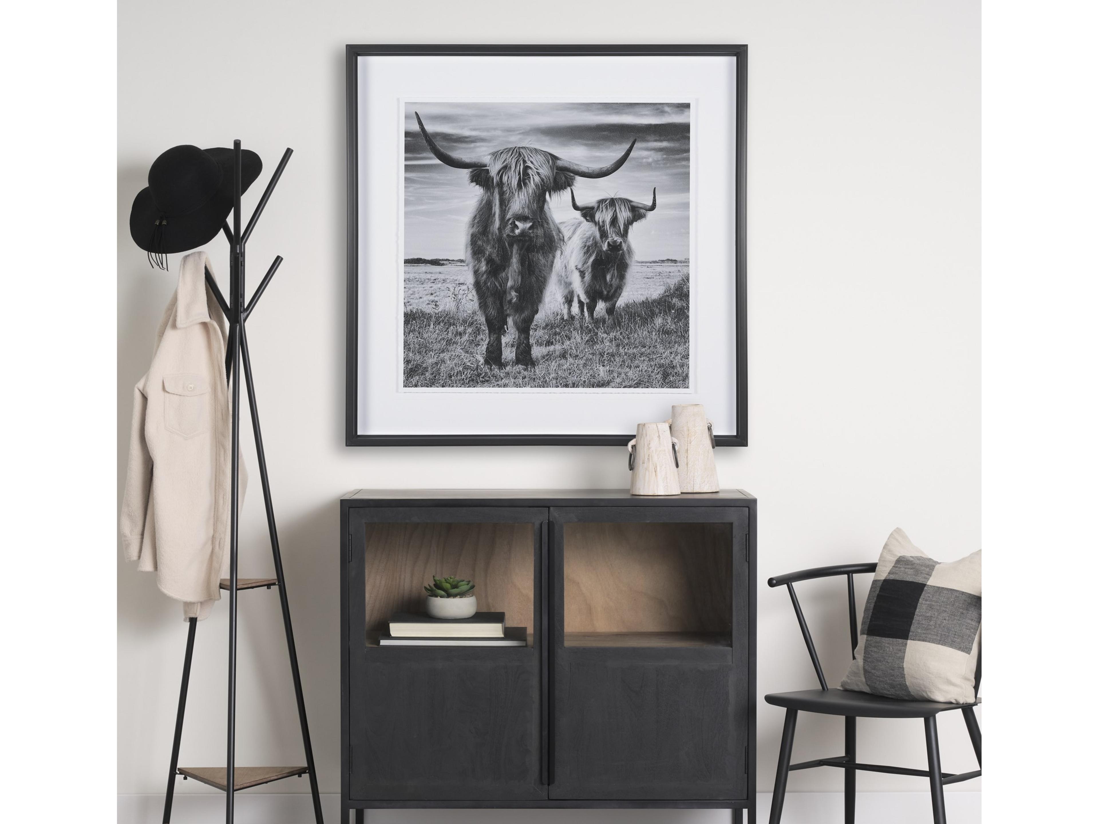 Mercana Monique Large Light Brown w/ Handles Wood Pot