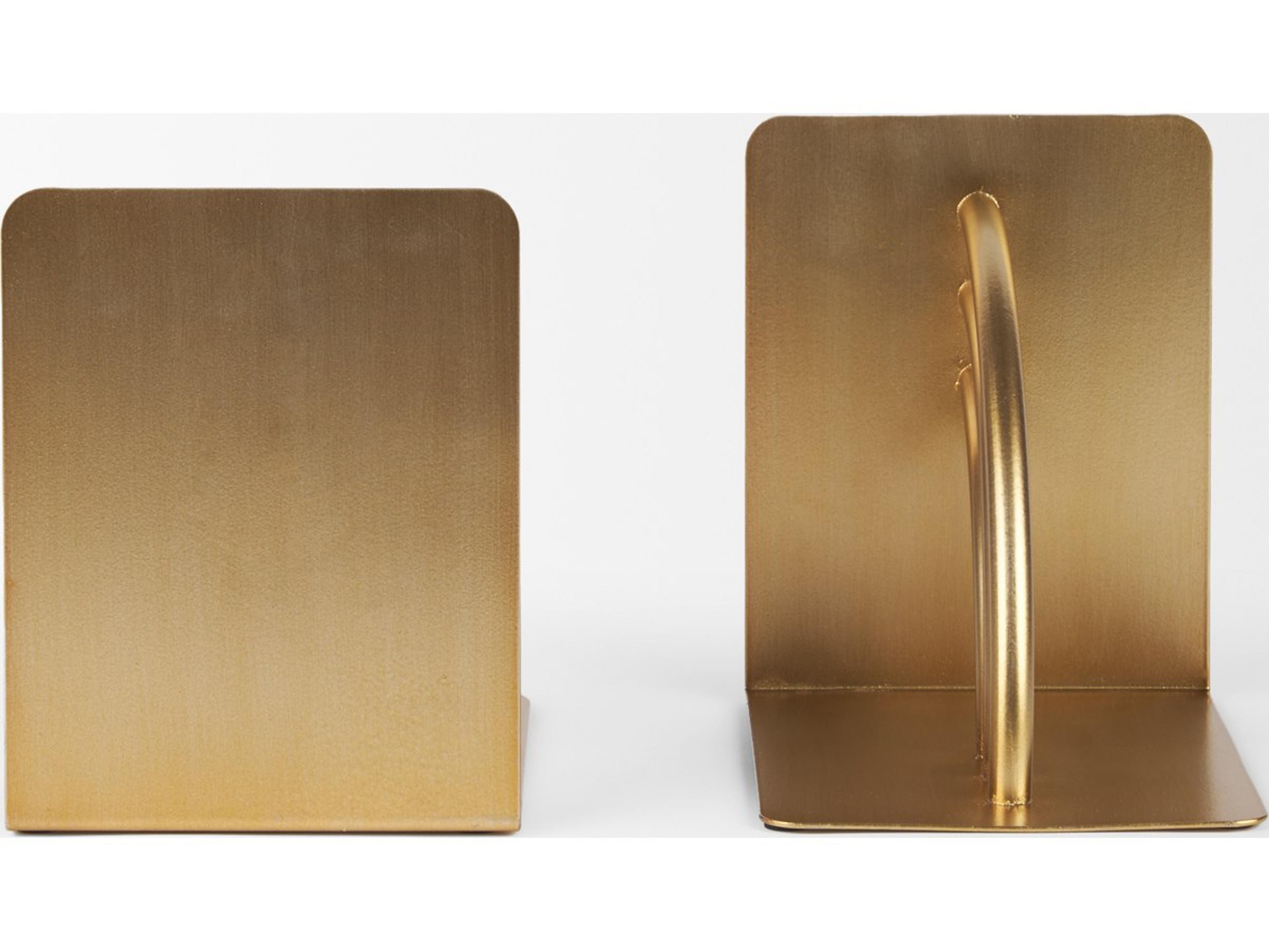 Mercana Hope Gold Metal Bookends