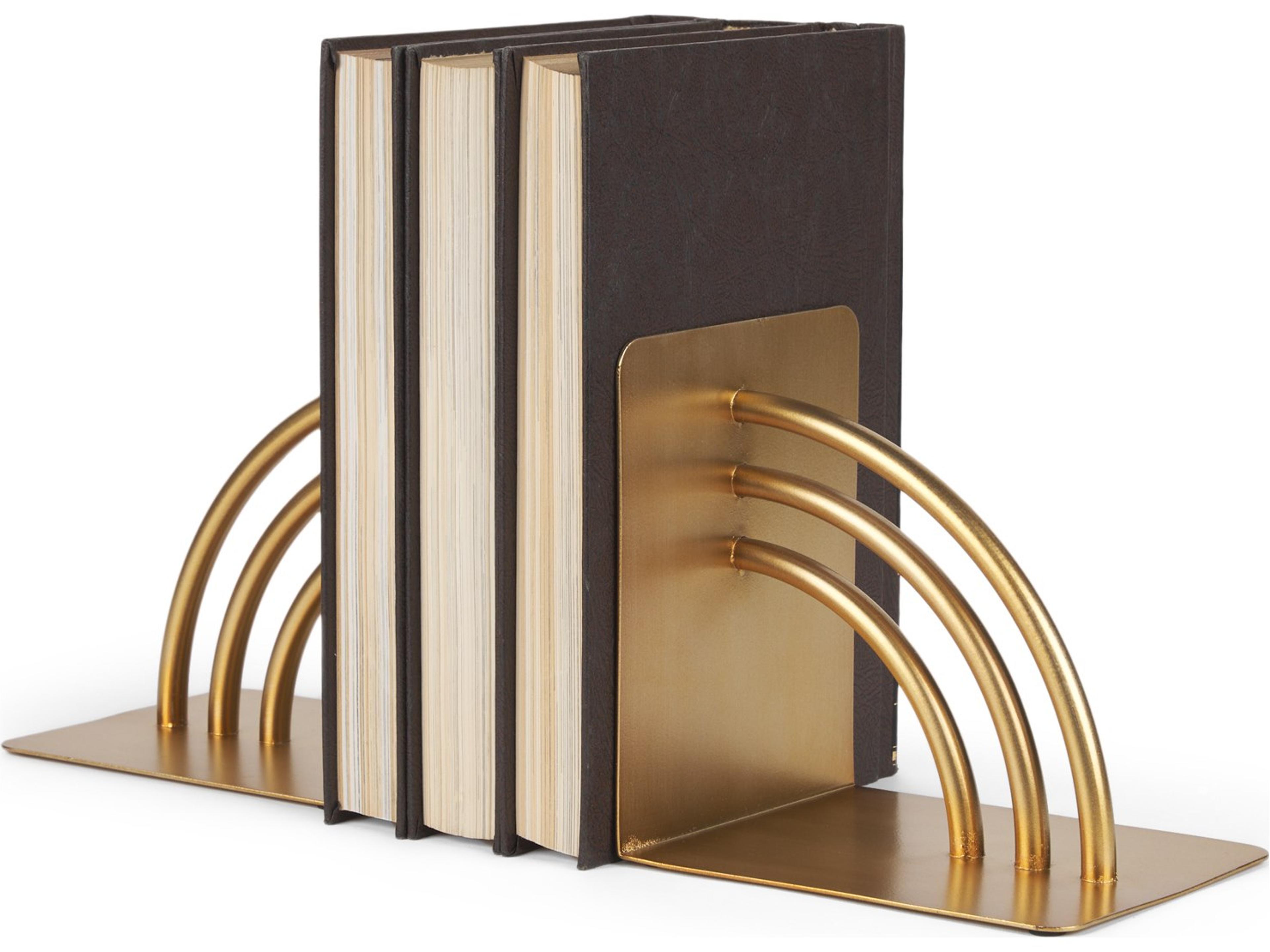 Mercana Hope Gold Metal Bookends