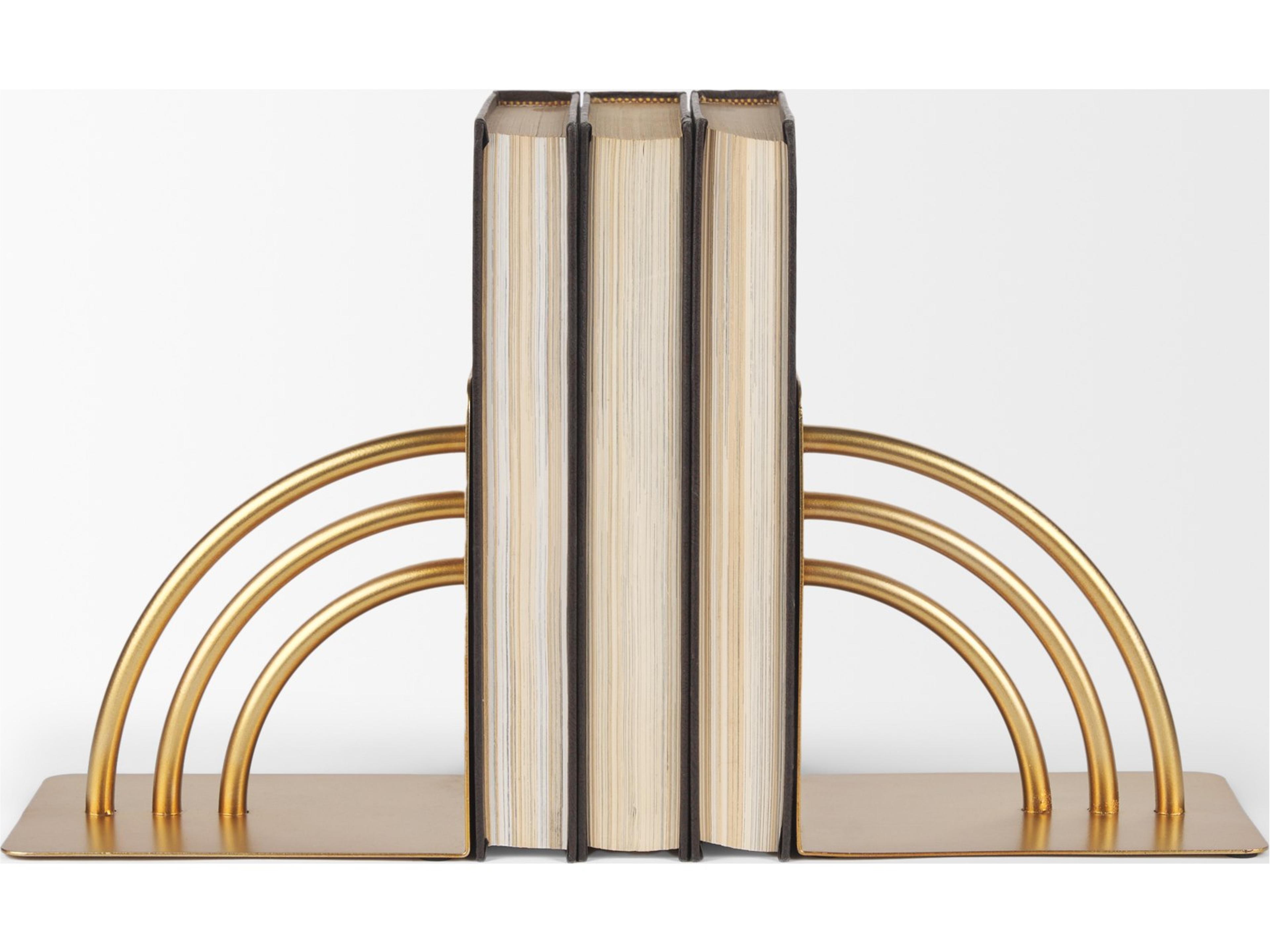 Mercana Hope Gold Metal Bookends