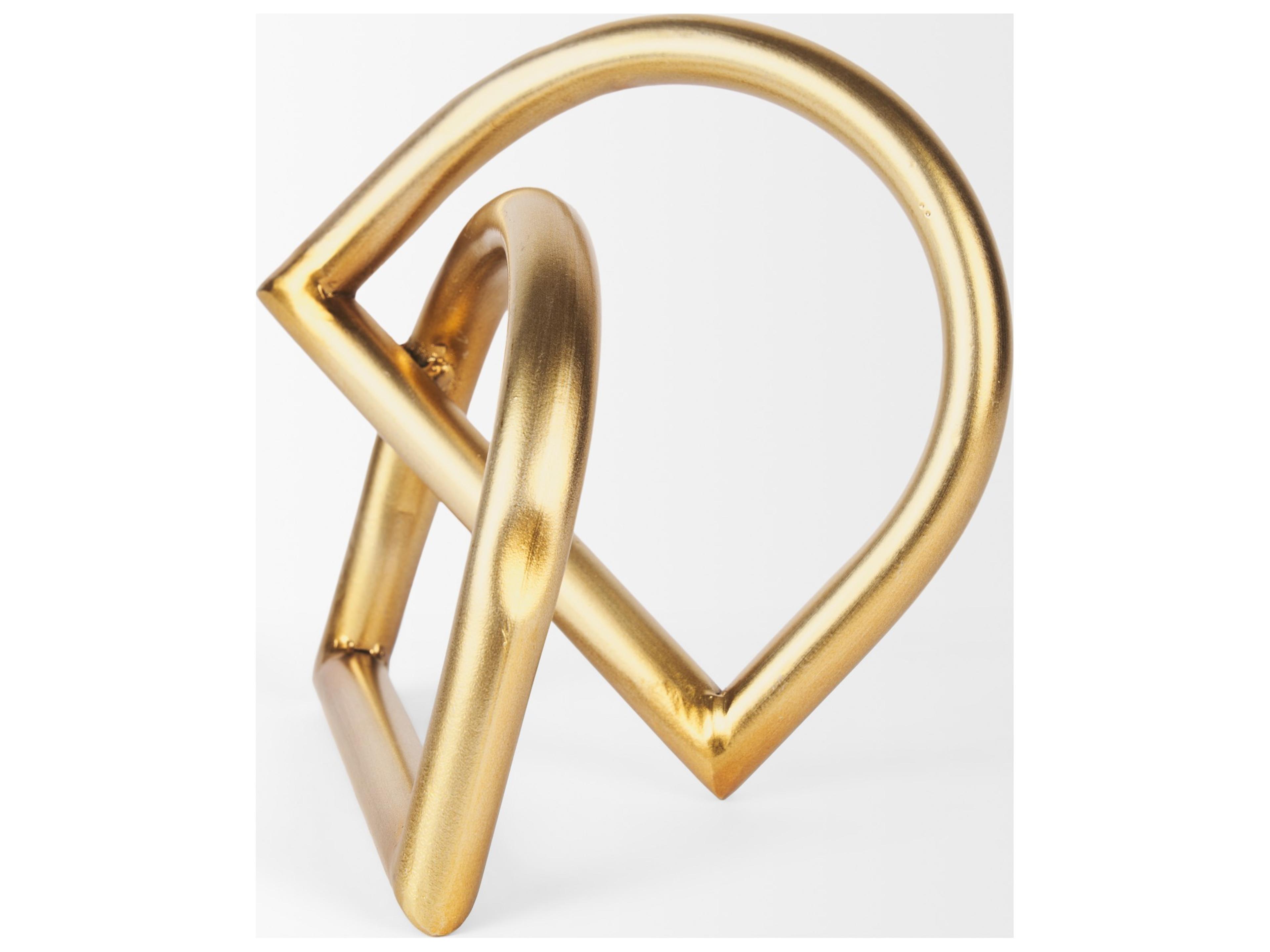 Mercana Locke Large Gold Metal Decorative Object