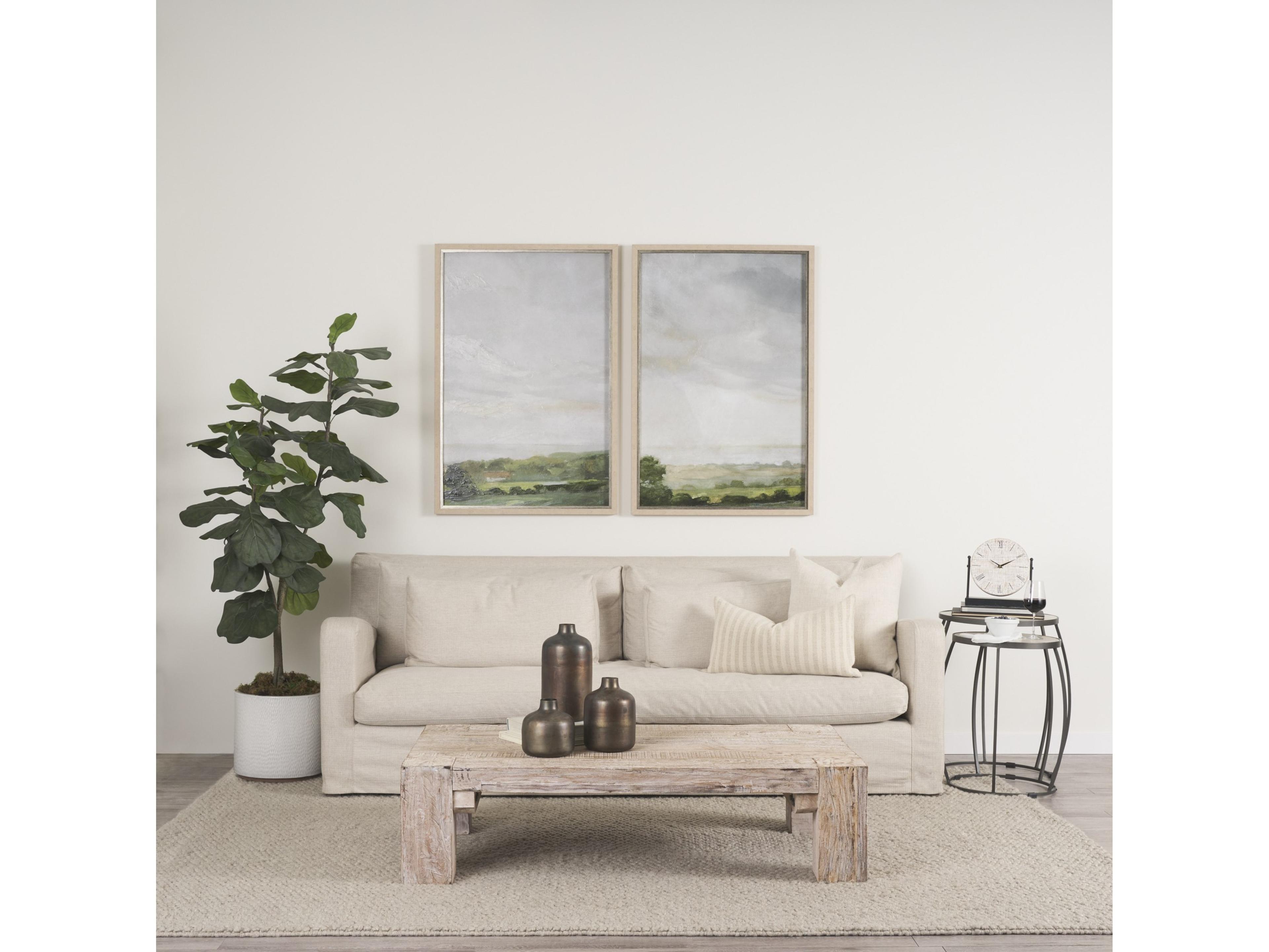 Mercana Daya Medium Antiqued Gold Metal Vase