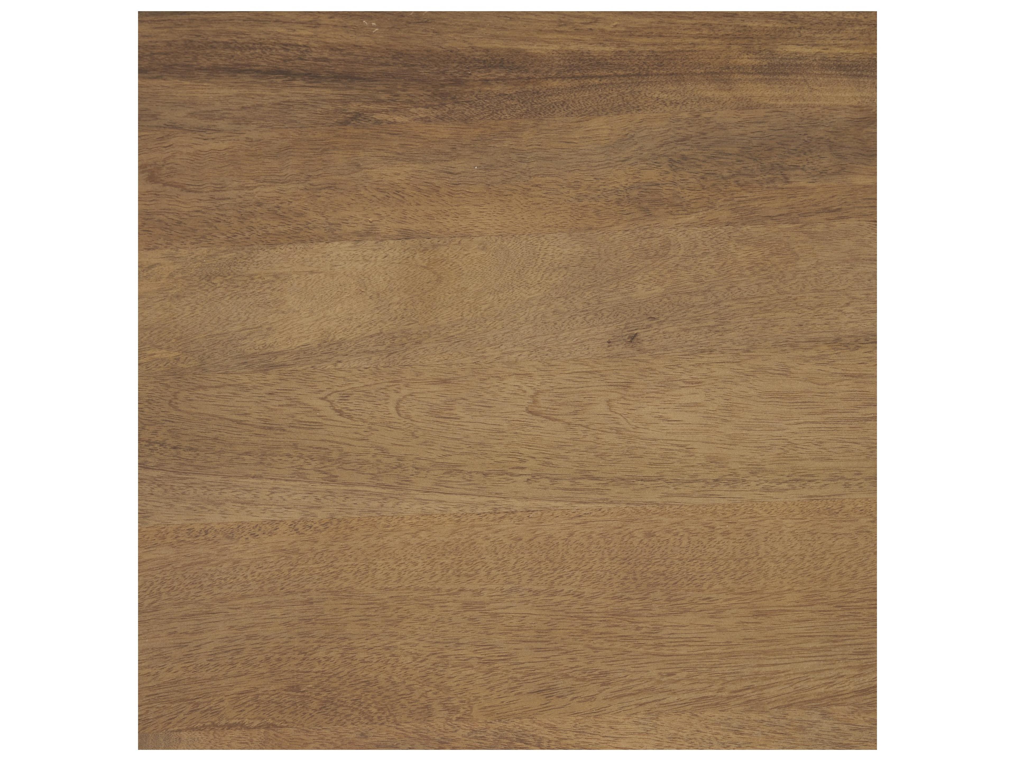 Mercana Arreto Hexagonal Hinged Solid Wood Top and Base Coffee Table