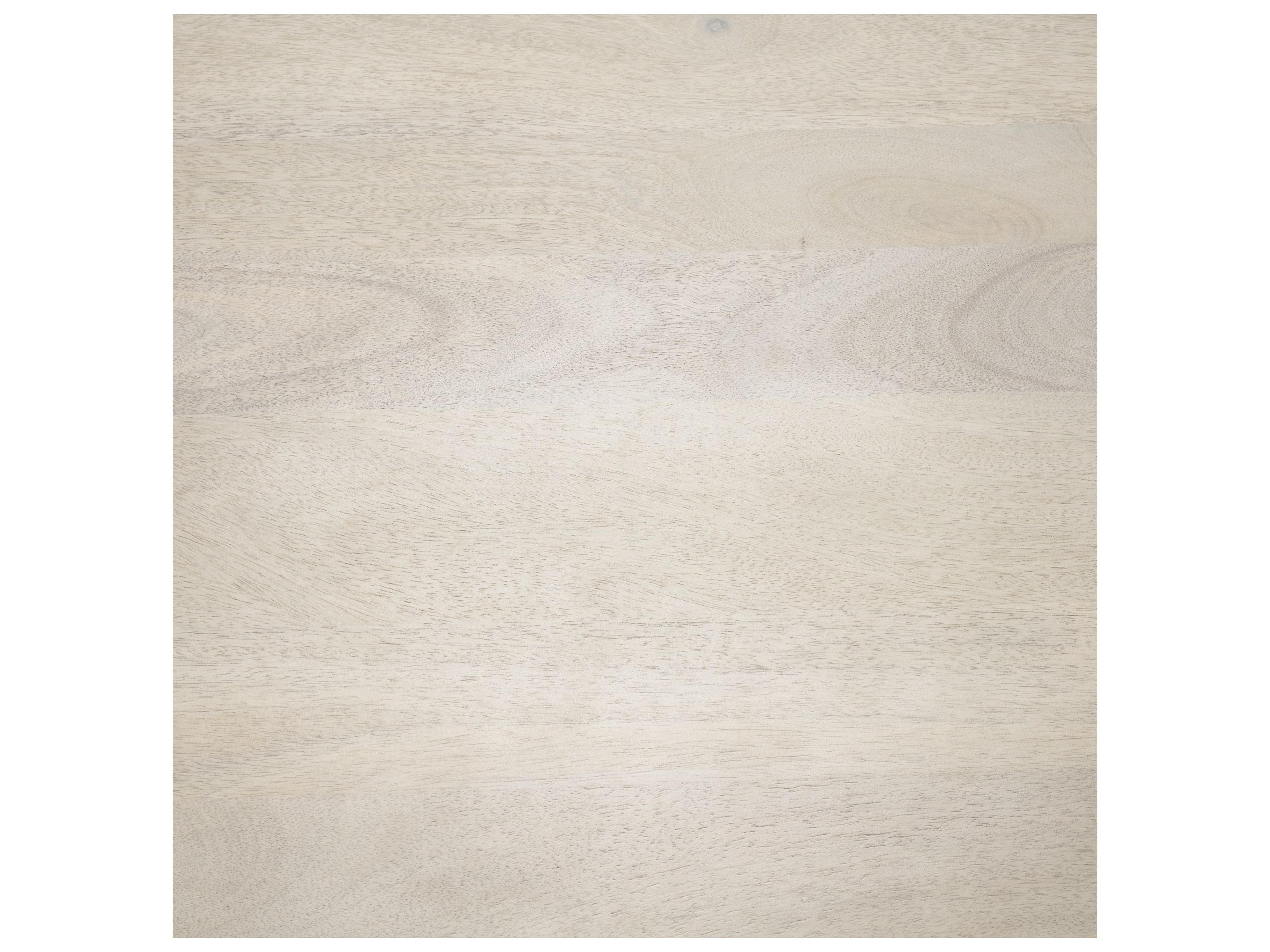 Mercana Arreto Hexagonal Hinged Solid Wood Top and Base Coffee Table