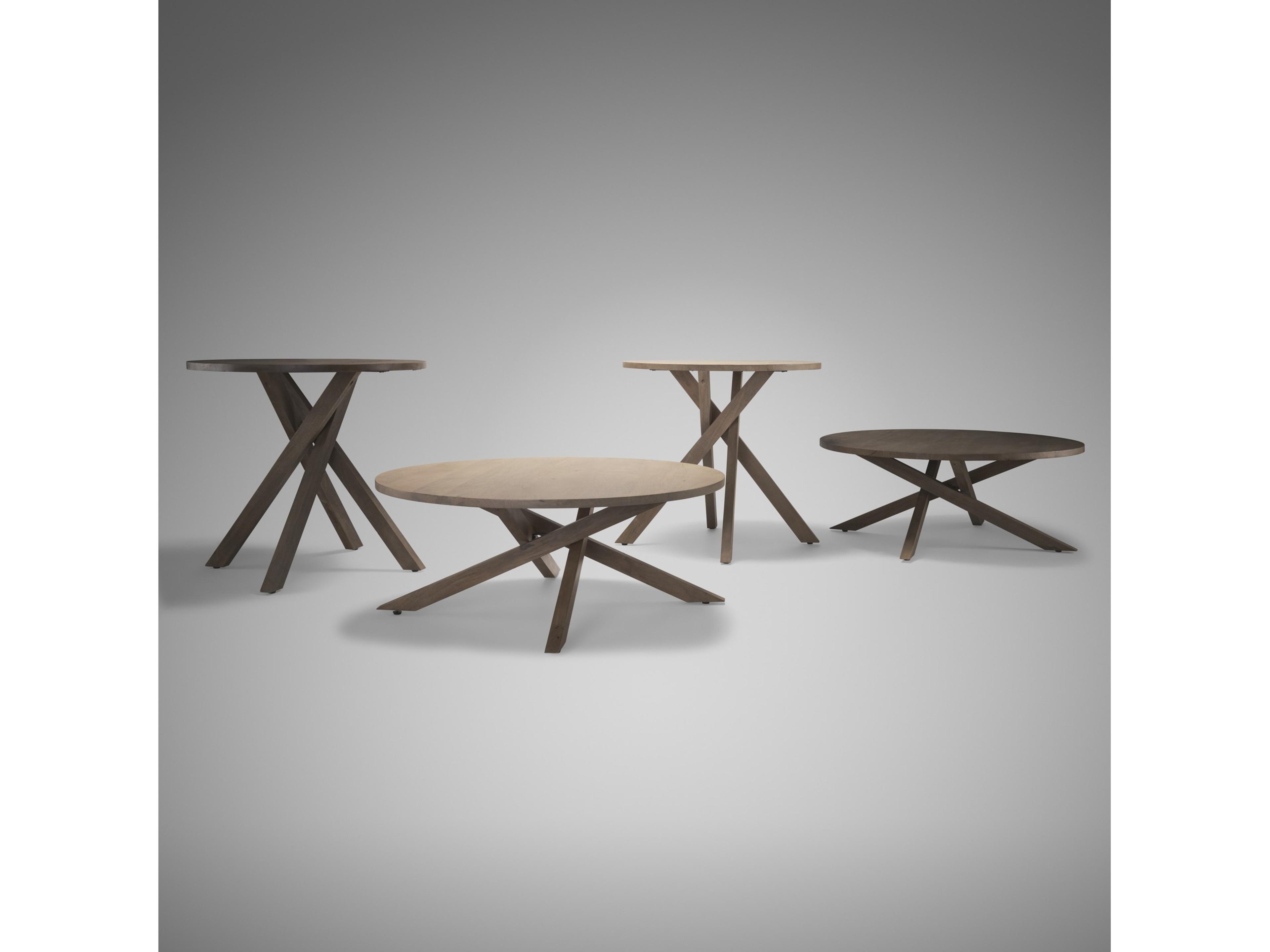 Mercana Solana Medium Brown Wood Coffee Table