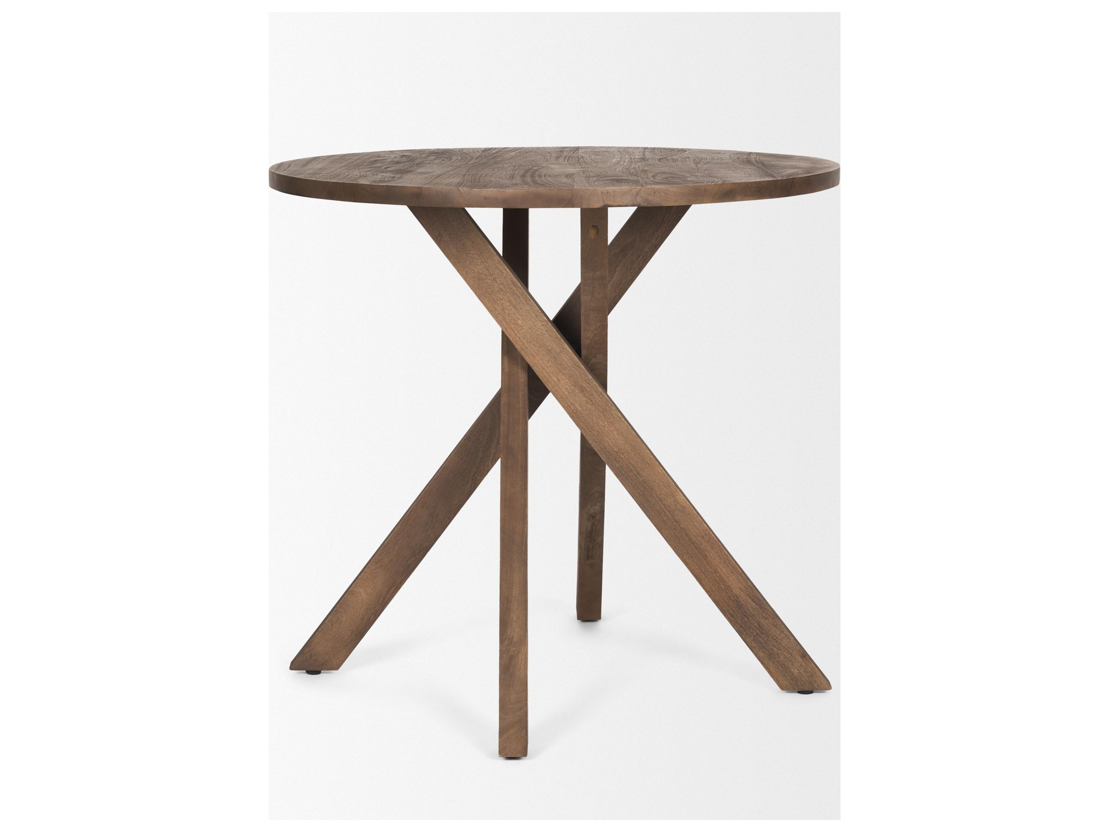 Mercana Solana Medium Brown Wood Foyer Table