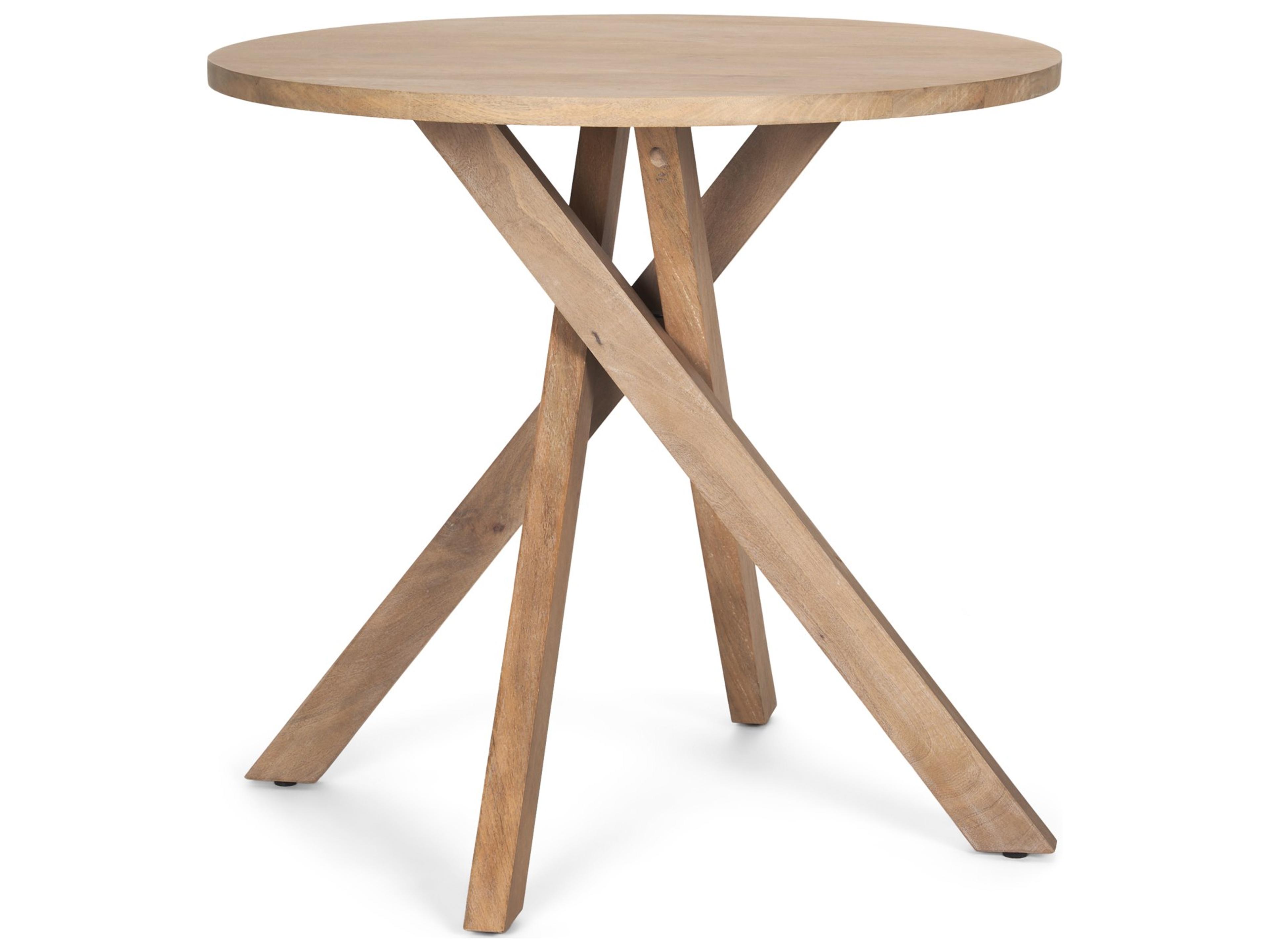 Solana Light Brown Wood Foyer Table