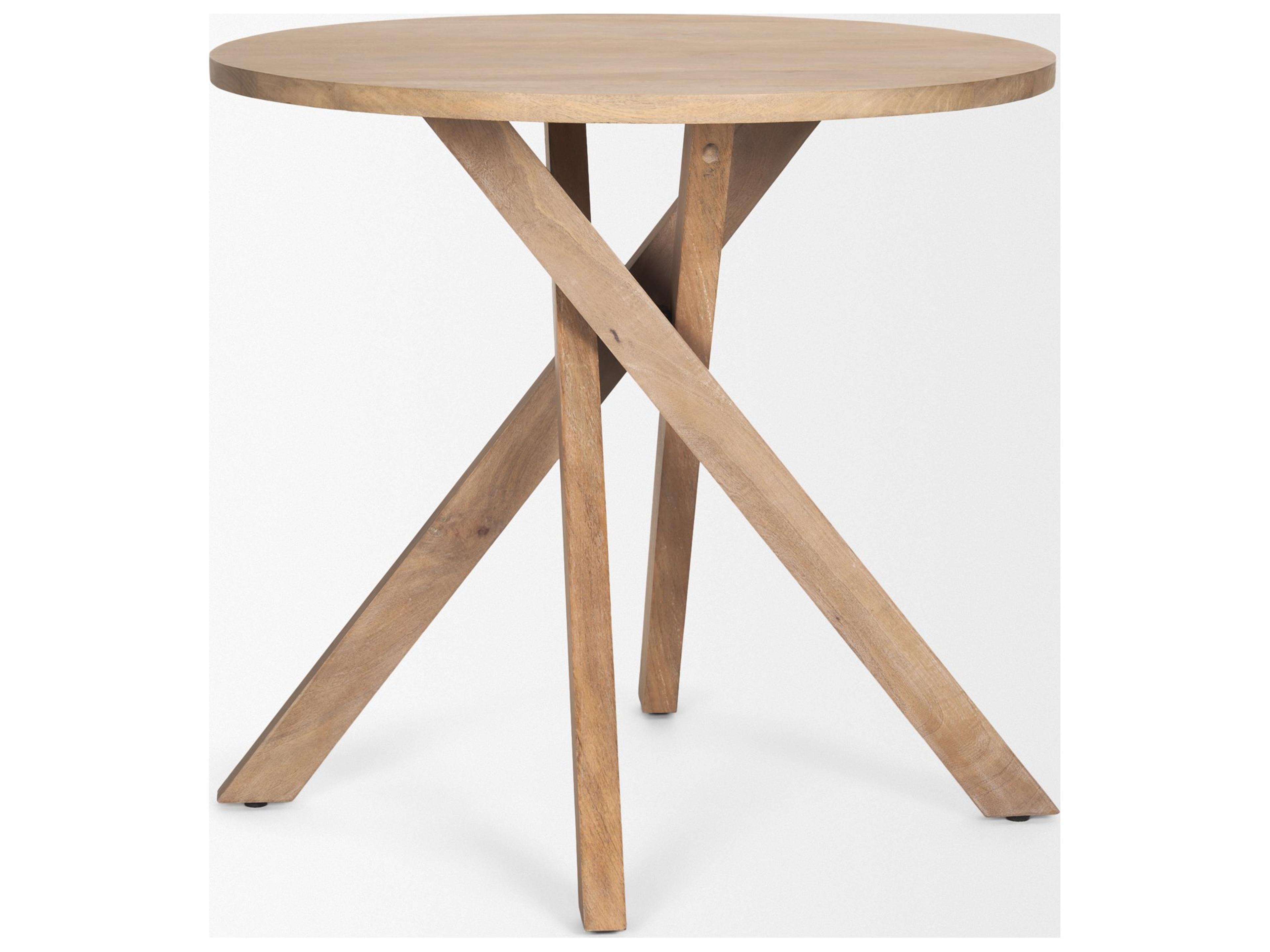 Mercana Solana Light Brown Wood Foyer Table