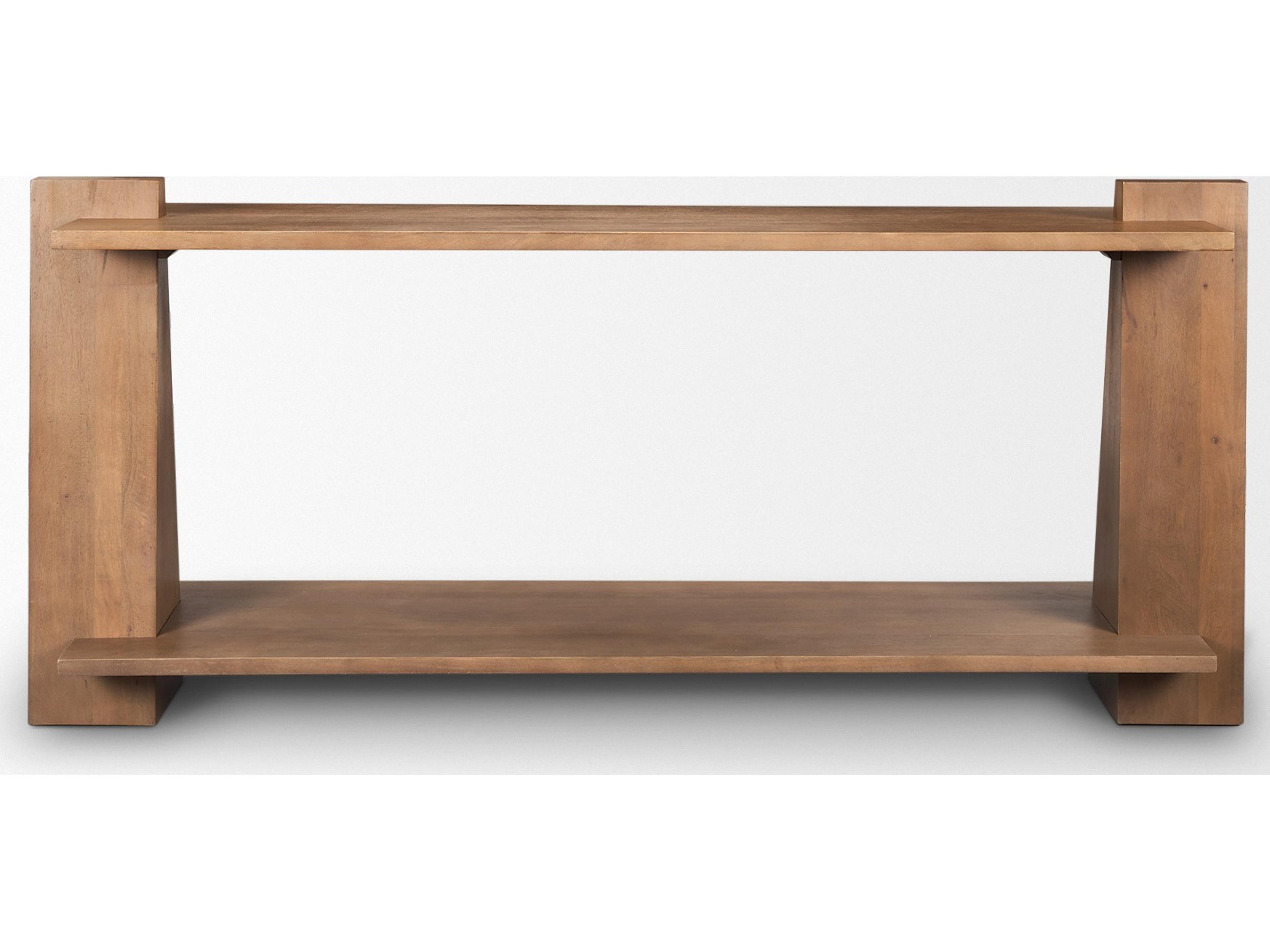 Mercana Eula Medium Brown Wood Console Table