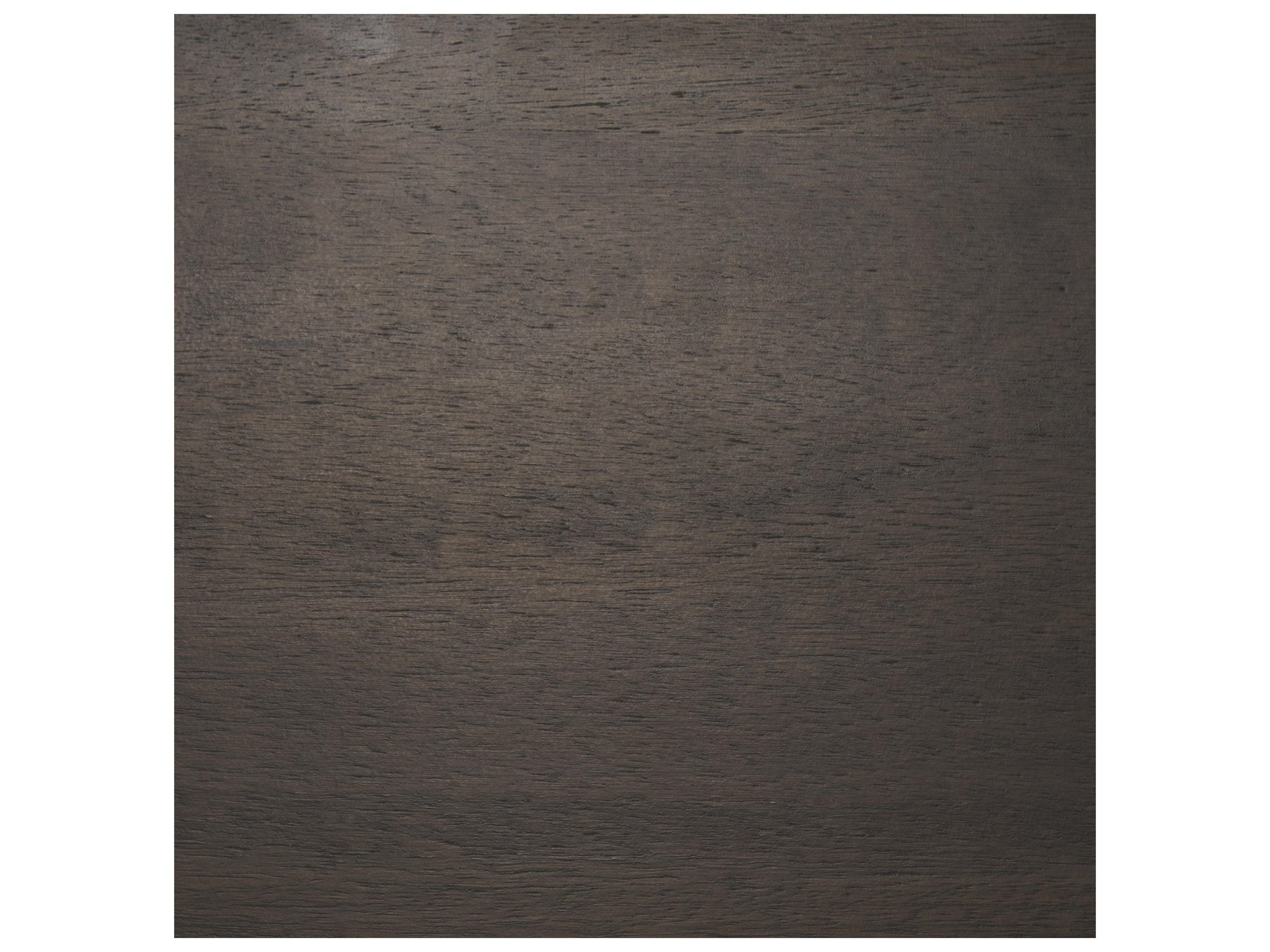 Mercana Romi Dark Brown Wood w/ 3 Shelves Oval Console Table