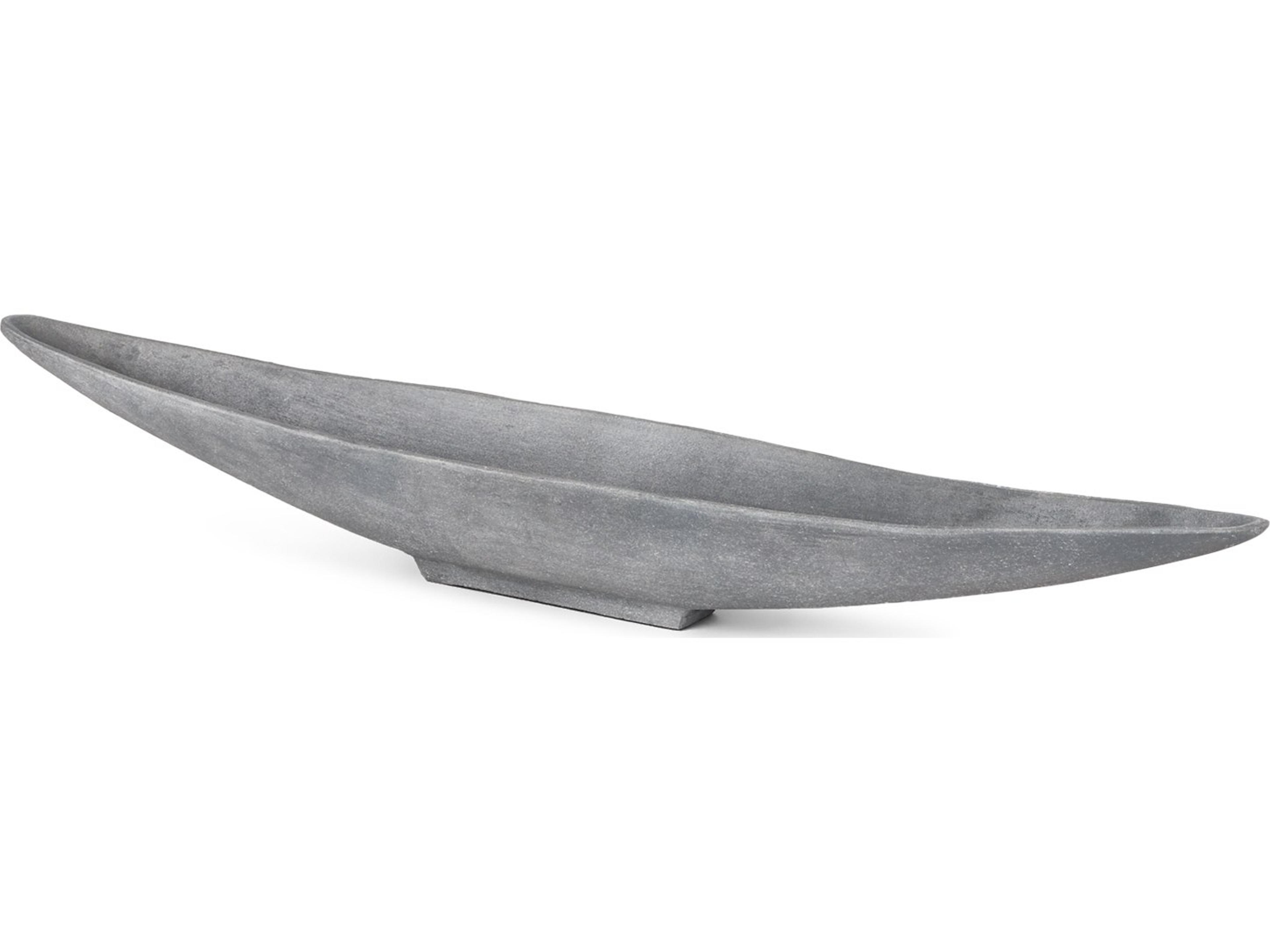 Piero Small Concrete Finished Metal Decorative Bowl