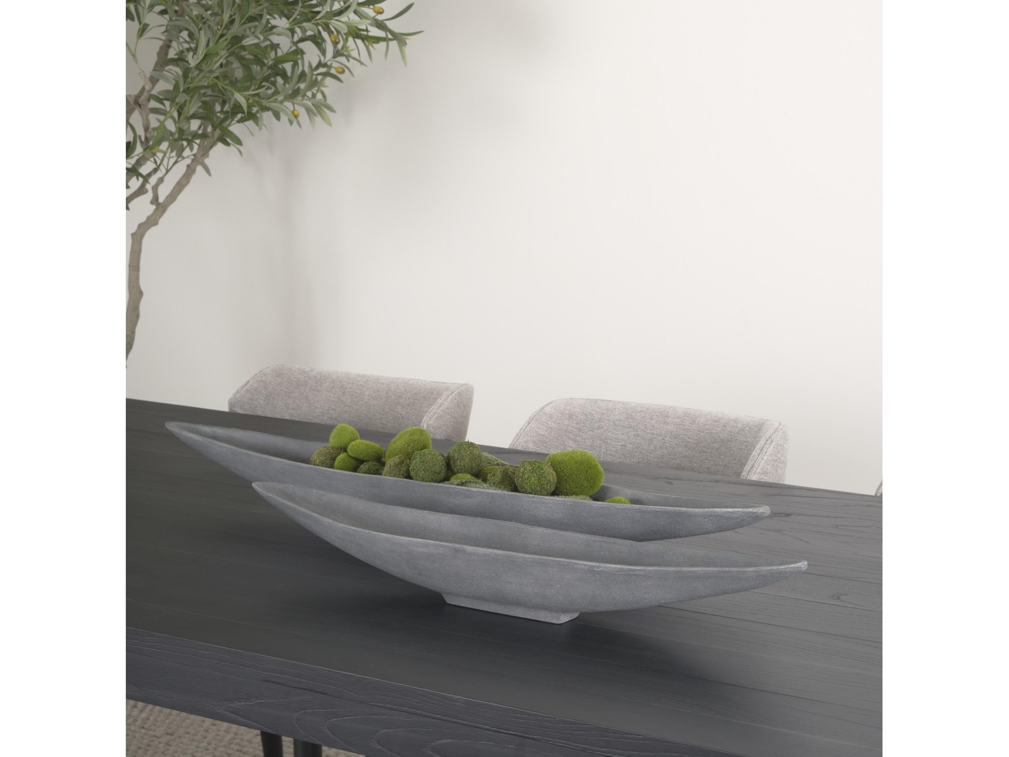 Mercana Piero Small Concrete Finished Metal Decorative Bowl