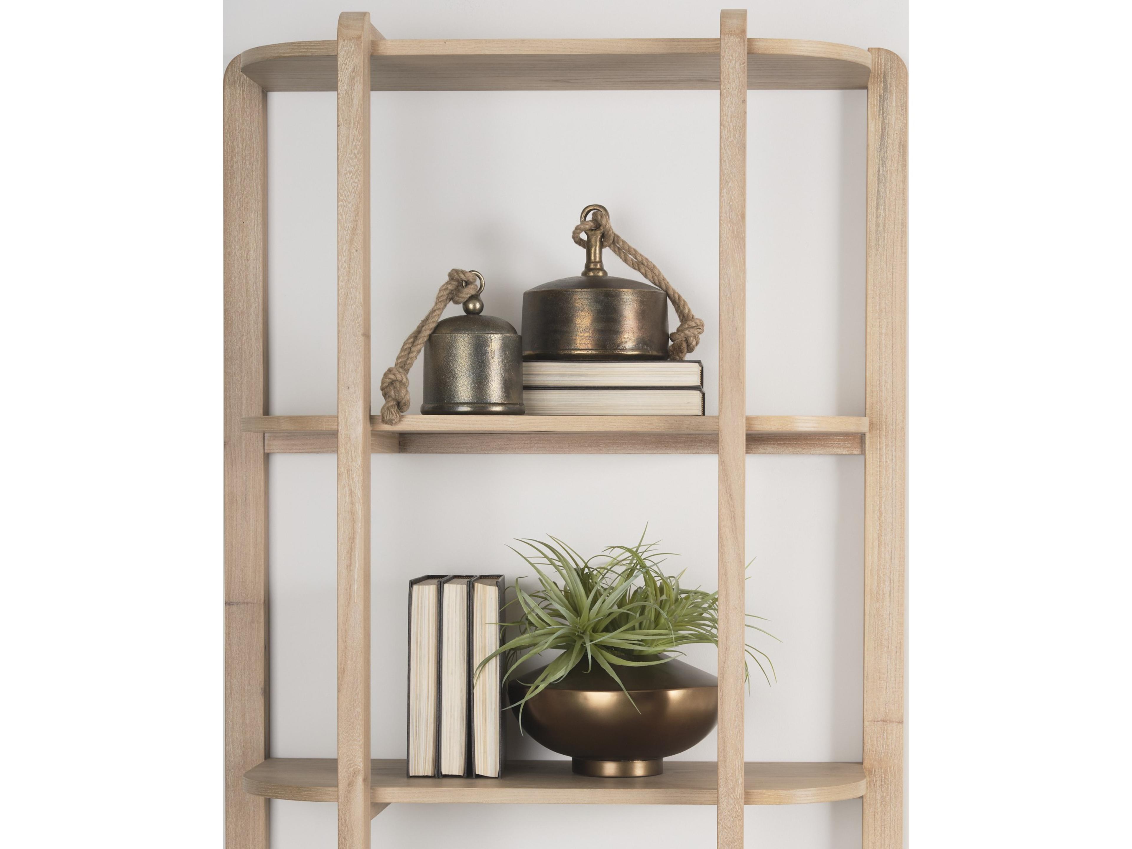 Mercana Quiana Medium Textured Gold Metal Vase