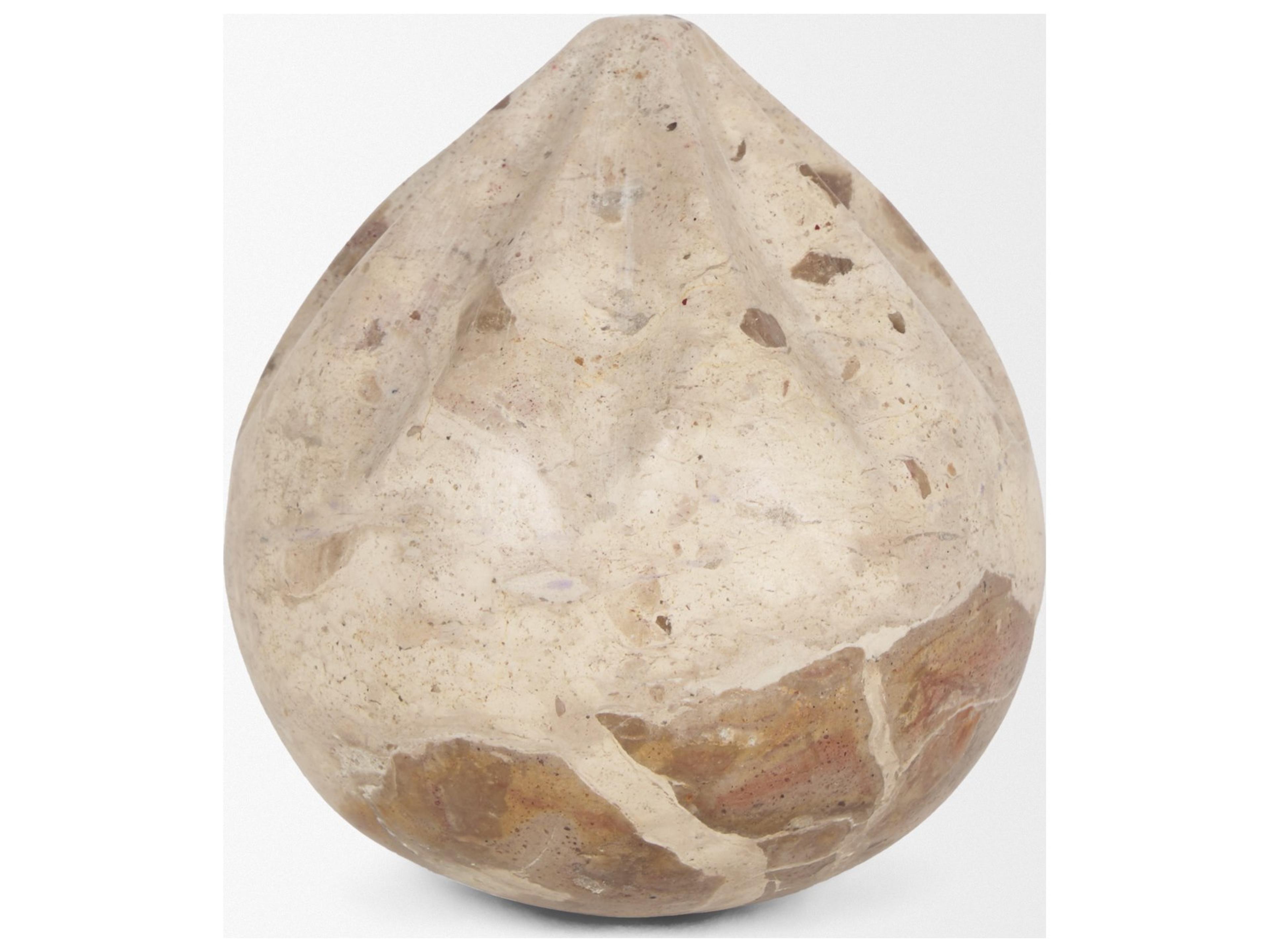 Mercana Caprie Small Beige Marble Decorative Juice Squeezer