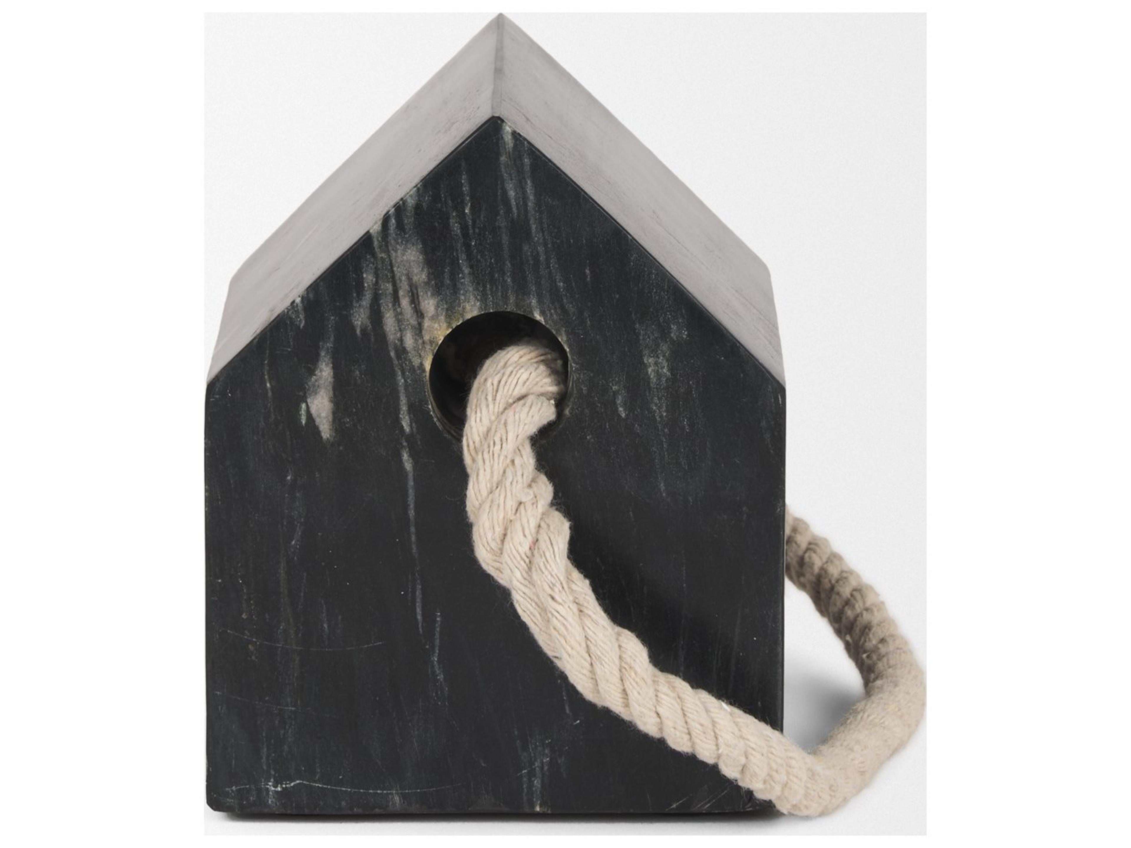 Mercana Raena Black Marble House Door Stopper