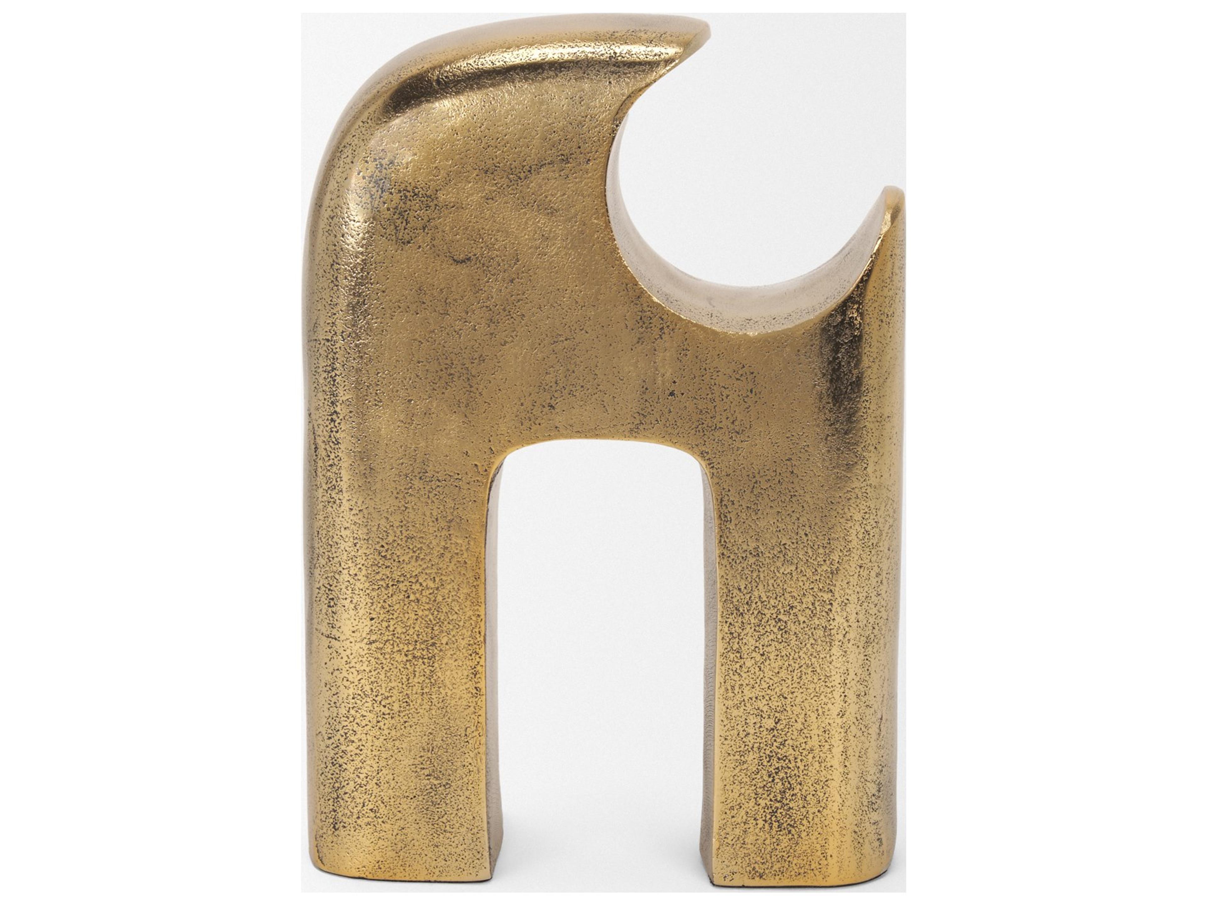 Mercana Renni Antiqued Brass Small Decorative Sculpture