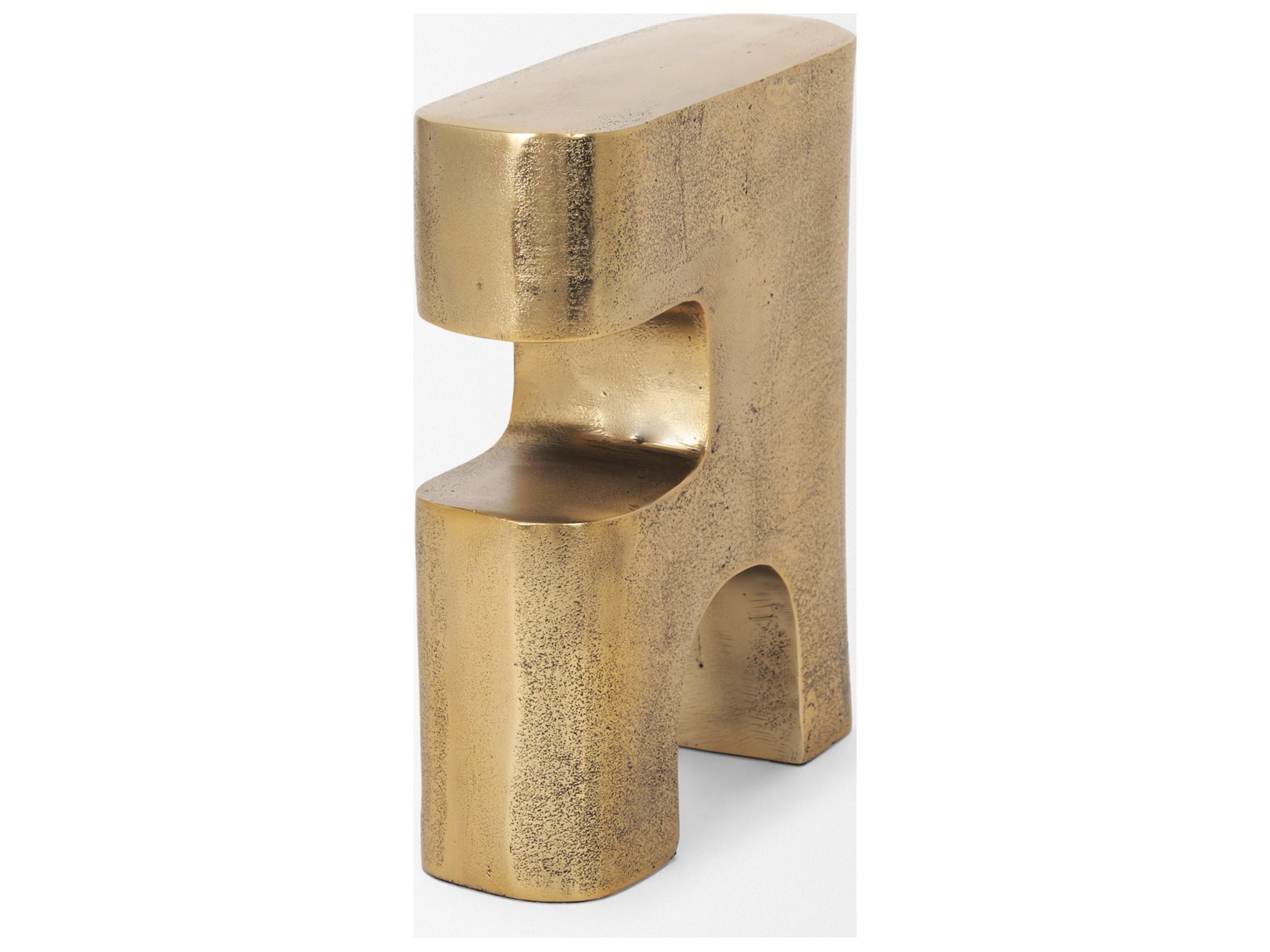 Mercana Renni Antiqued Brass Large Decorative Sculpture