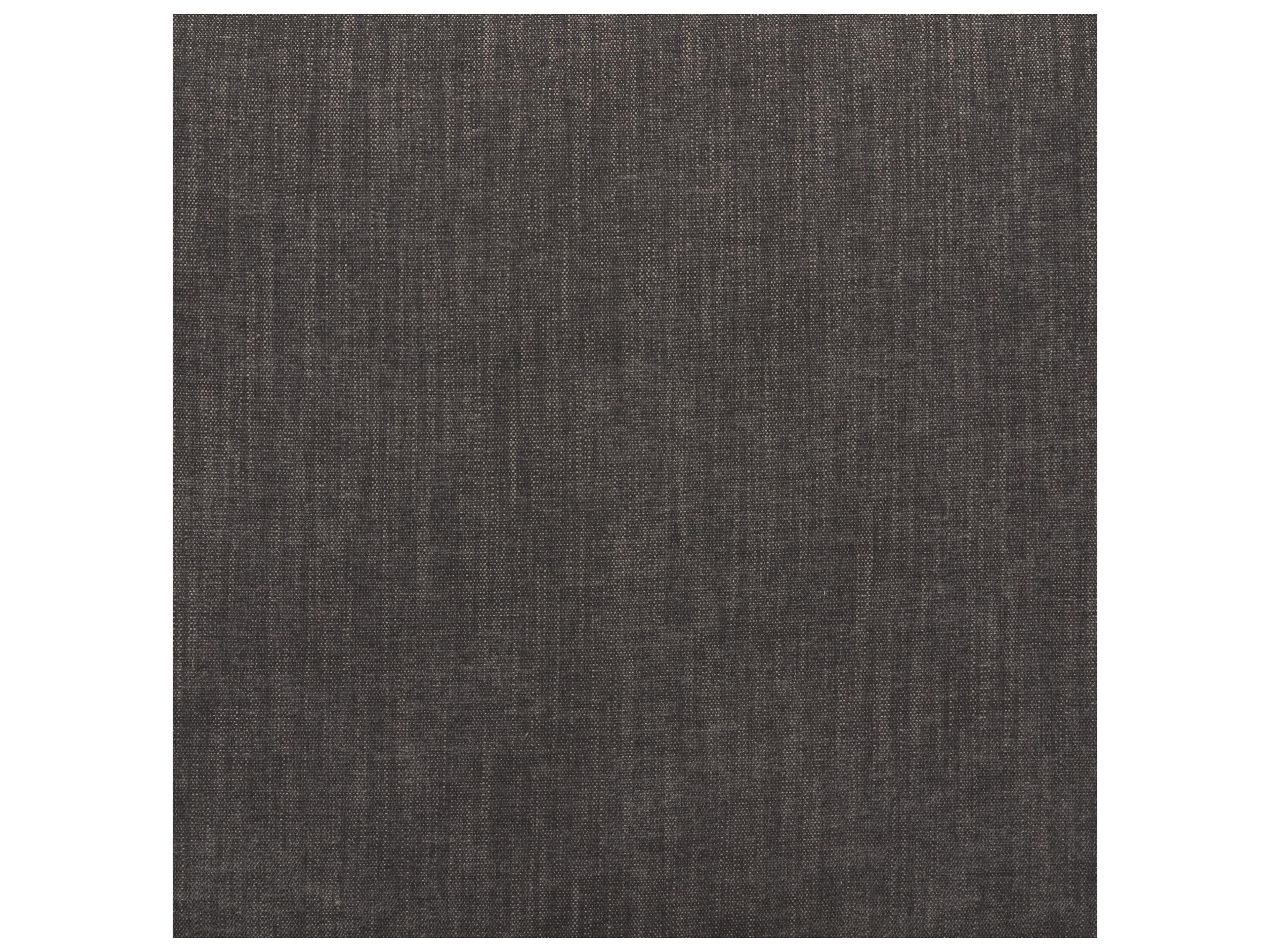 Mercana Nora Charcoal Fabric w/ Matte Black Metal Legs Accent Chair