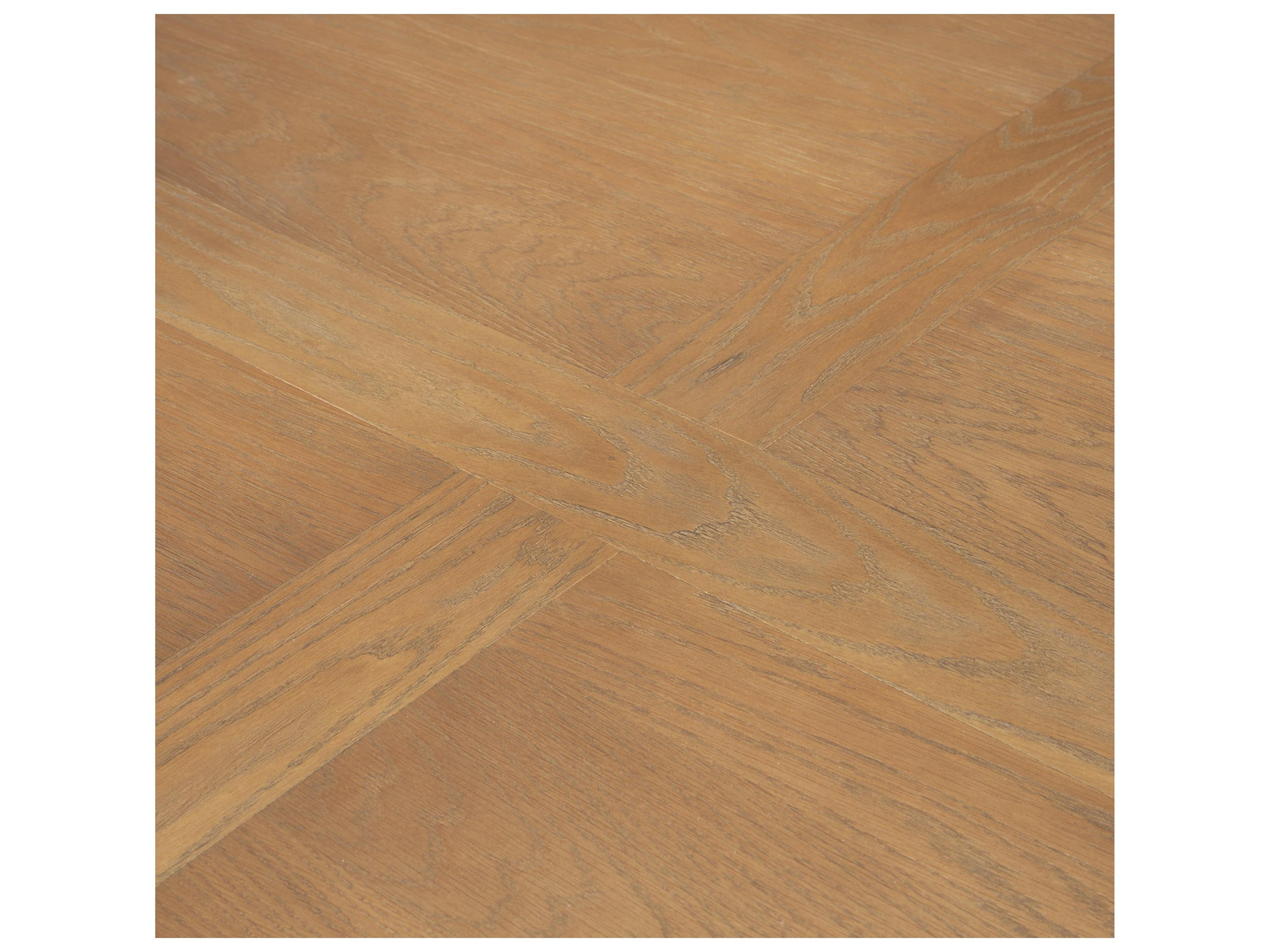 Mercana Sonomi Brown Solid Rubber Wood w/ Round Oak Tabletop Dining Table