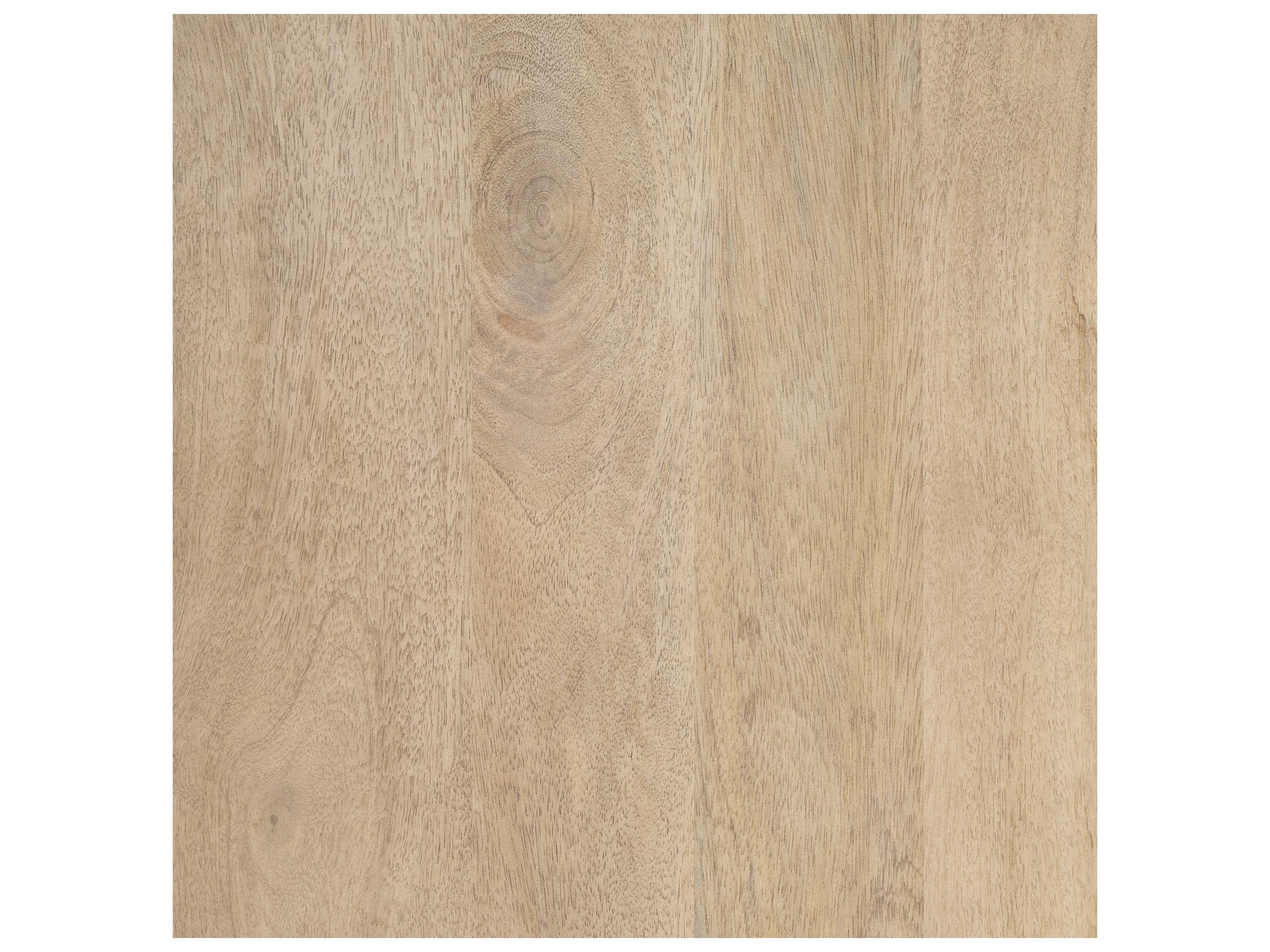 Mercana Suri Light Brown Wood w/ Glass Doors Sideboard