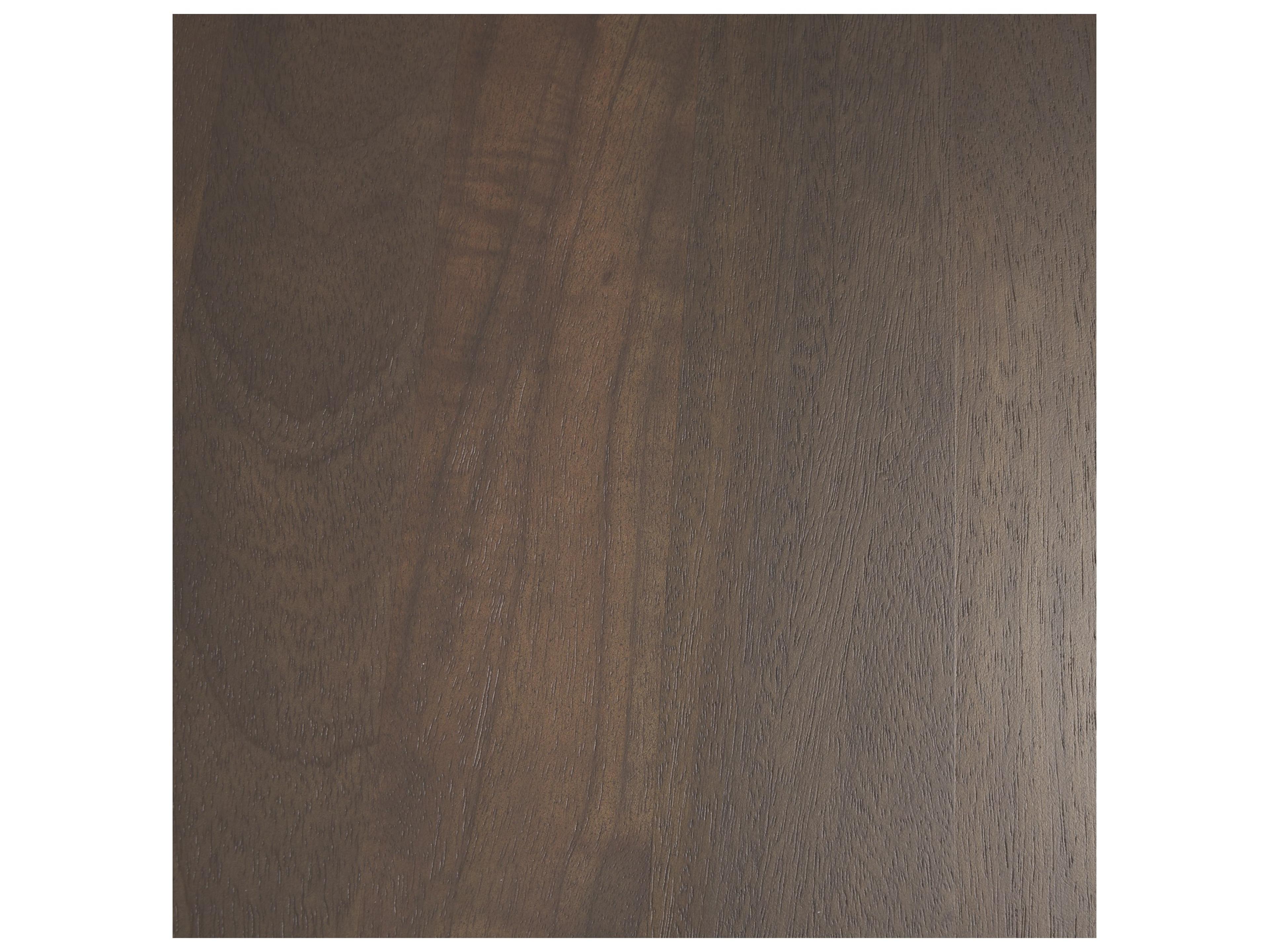 Mercana Swanson 60" Dark Brown Wood Round Pedestal Dining Table