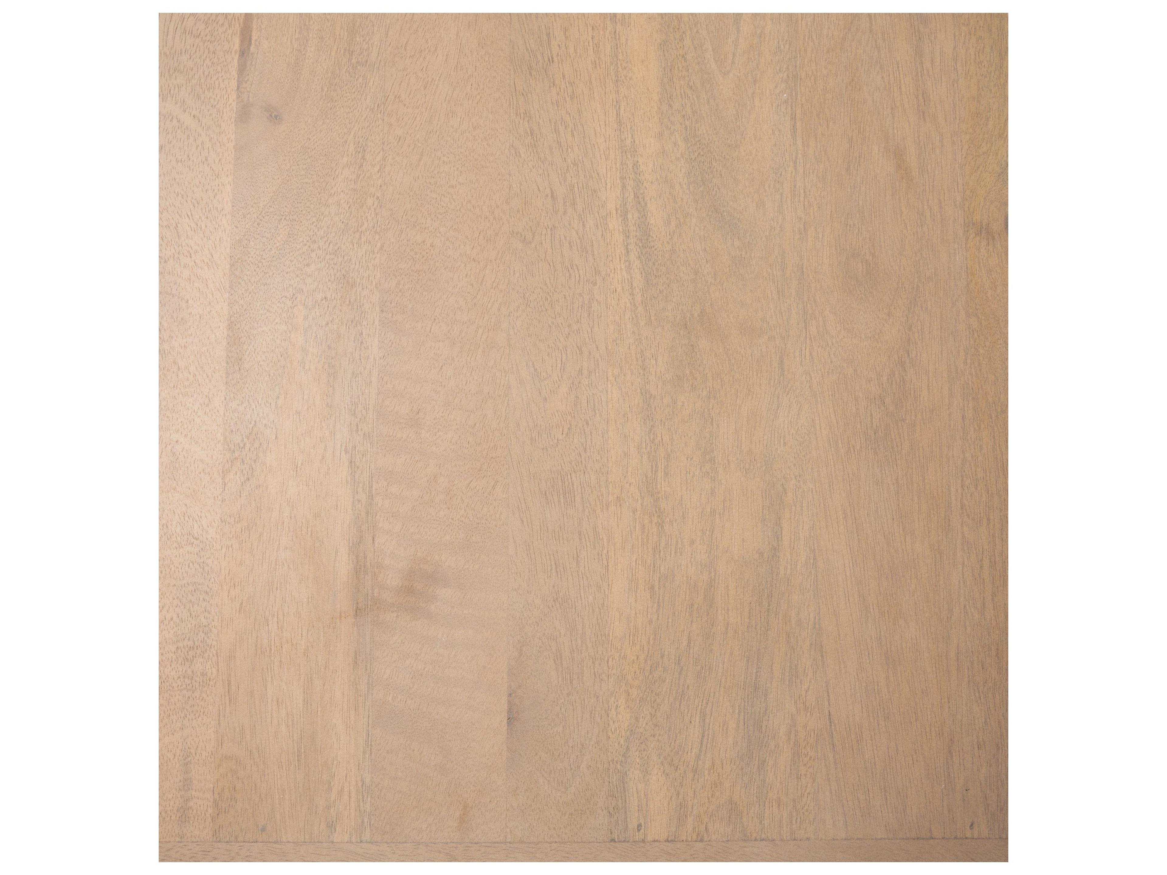 Mercana Sorina Reverse Fluted Light Brown Wood Sideboard