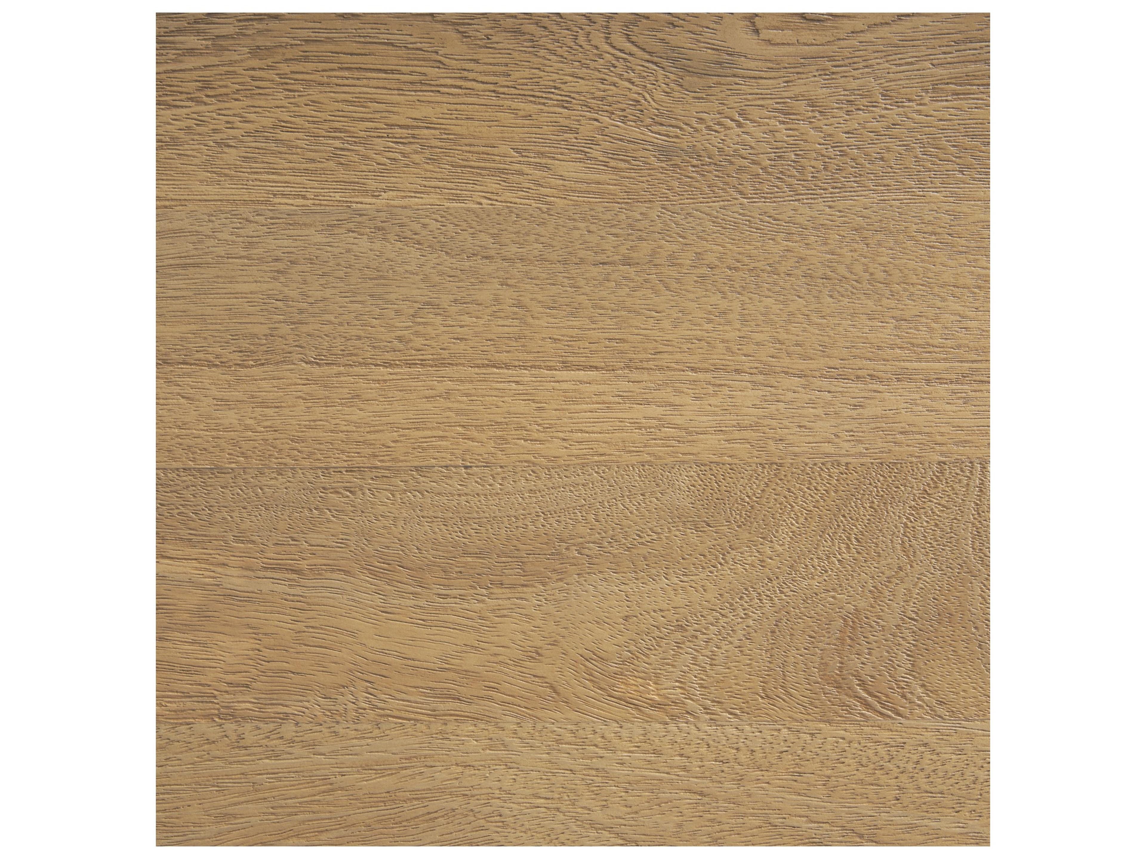 Mercana Tarro 84" Rectangular Light Brown Wood w/ Geometrical Base Dining Table